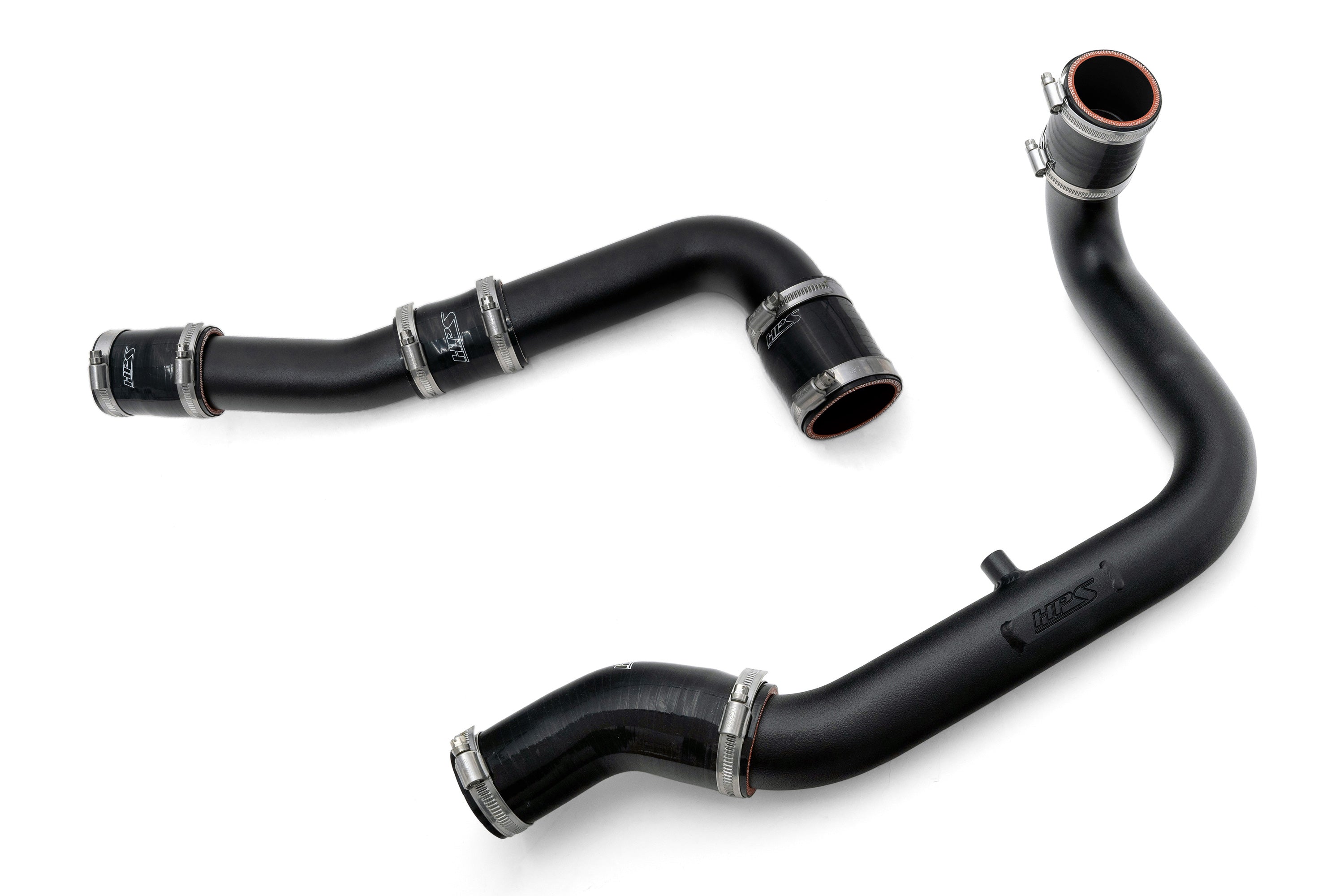 HPS Performance Black Intercooler Charge Pipe Hot and Cold Side 2023-2025 Toyota GR Corolla 1.6L Turbo 17-153WB