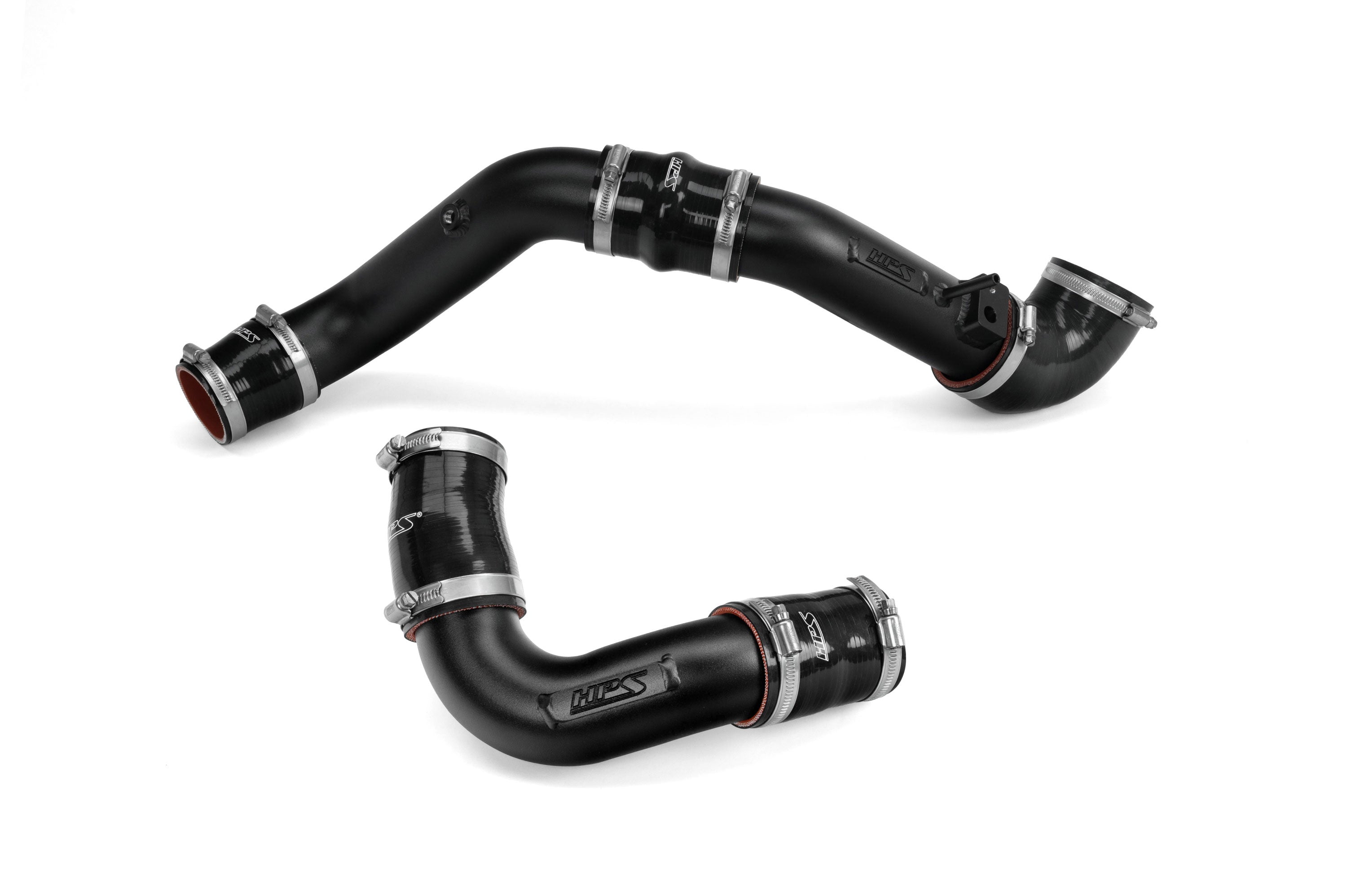 HPS Black Intercooler Charge Pipe Kit Cold and Hot Side 2024-2026 Acura Integra Type S 2.0L Turbo DE5 K20C1 17-156WB