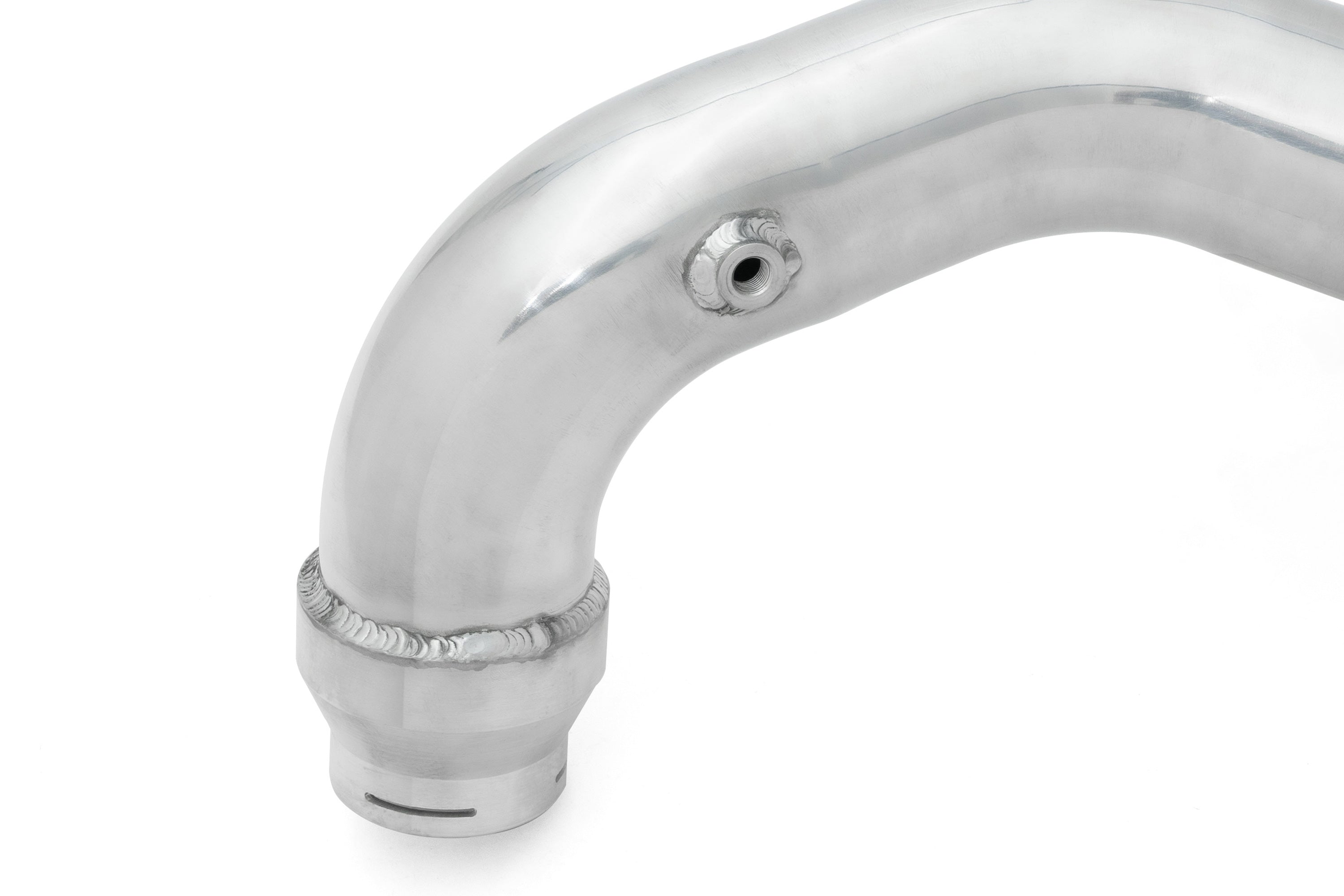HPS Performance Charge Pipe includes NPT bung 2022-2024 BMW 430i Gran Coupe G26 2.0L Turbo B48 17-158P