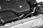 HPS Performance Charge Pipe Installed 2021-2024 BMW 330e G20 2.0L Turbo B46 Sedan 17-158P