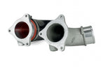 HPS Performance Turbo Inlet vs OEM cast 2019-2022 Hyundai Veloster N 2.0L Turbo 17-162P