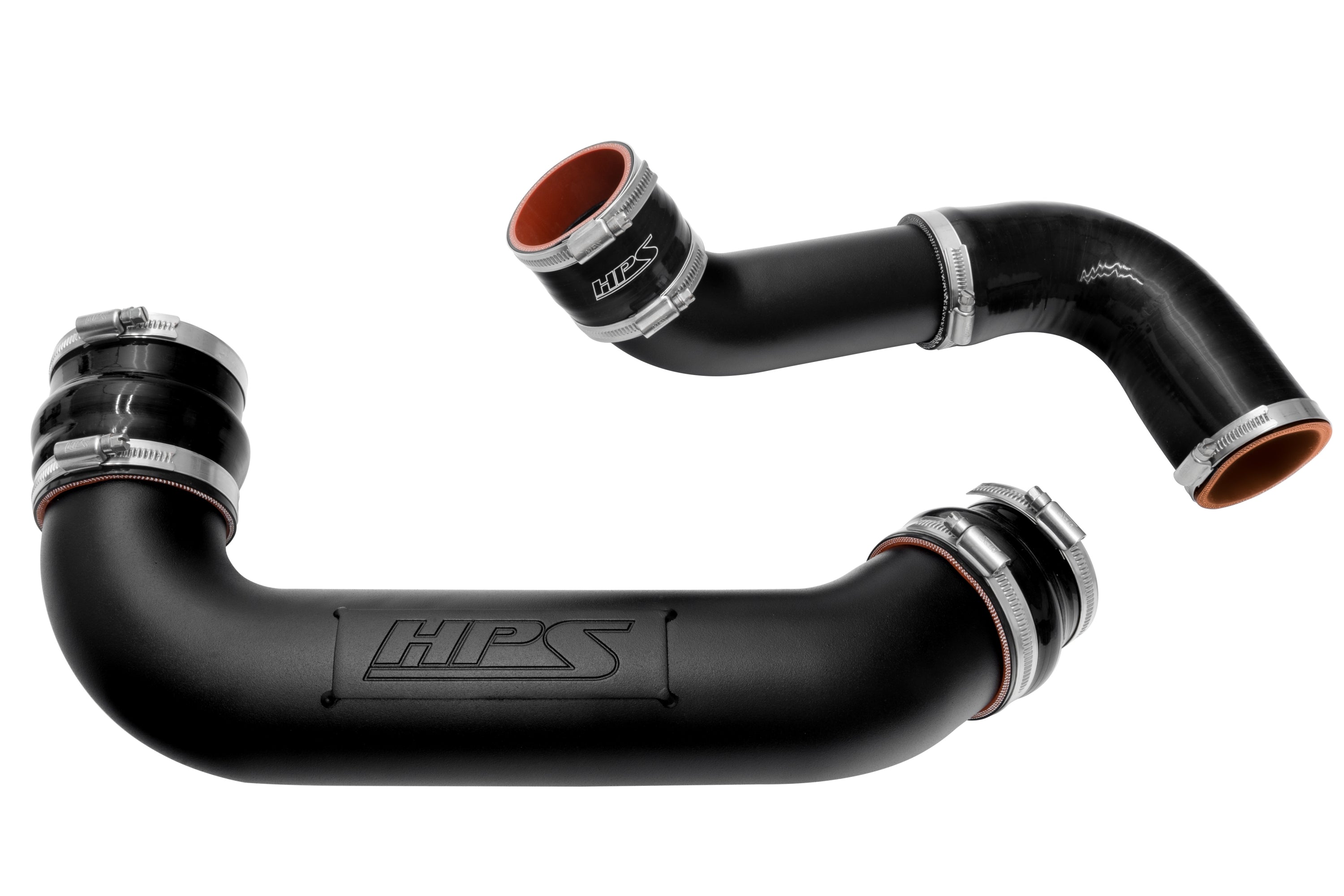 HPS Performance Black Intercooler Charge Pipe Hot and Cold Side 2022-2025 Acura MDX Type S 3.0L Turbo 17-163WB