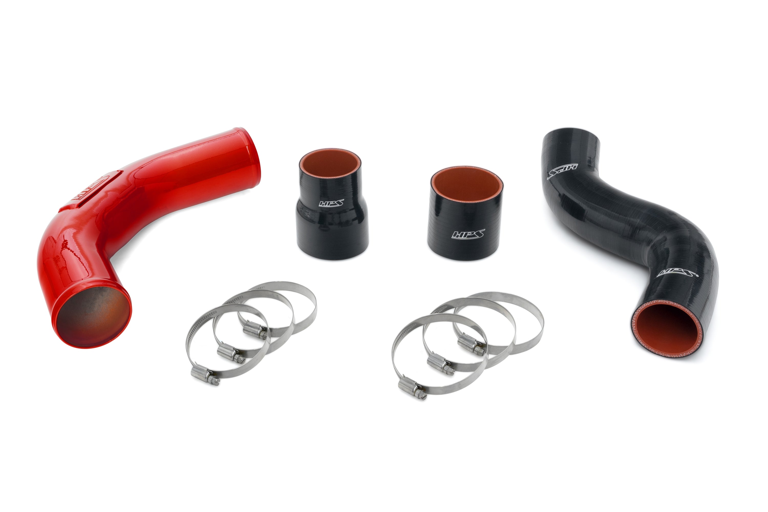 HPS Performance Red Intercooler Charge Pipe Cold and Hot Side 2021-2025 Acura TLX Type S 3.0L Turbo 17-164R