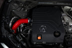 HPS Performance Red Cold Side Intercooler Charge Pipe Installed 2021-2025 Acura TLX Type S 3.0L Turbo 17-164