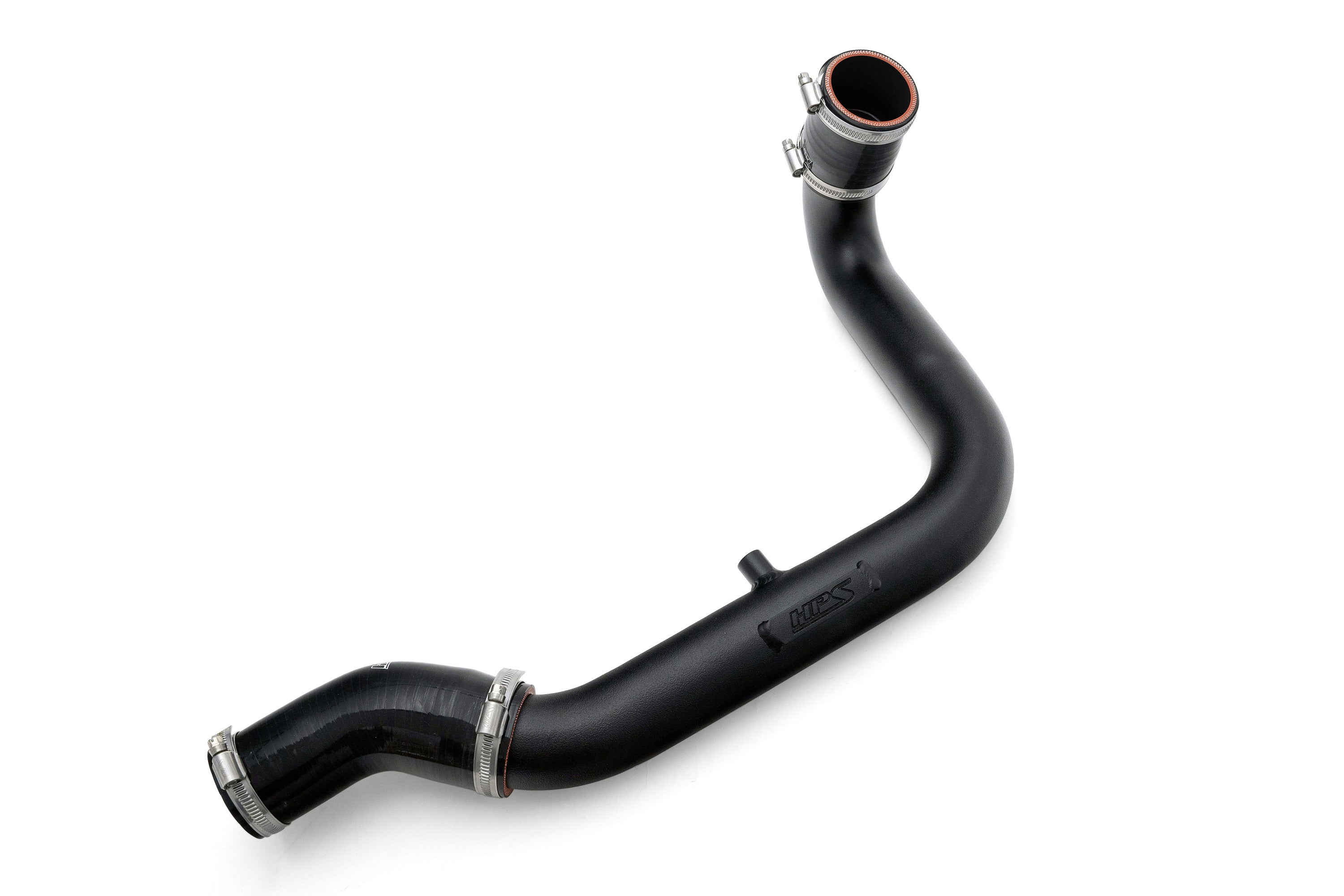 HPS Performance Black Intercooler Charge Pipe Hot Side 2023-2025 Toyota GR Corolla 1.6L Turbo 17-165WB