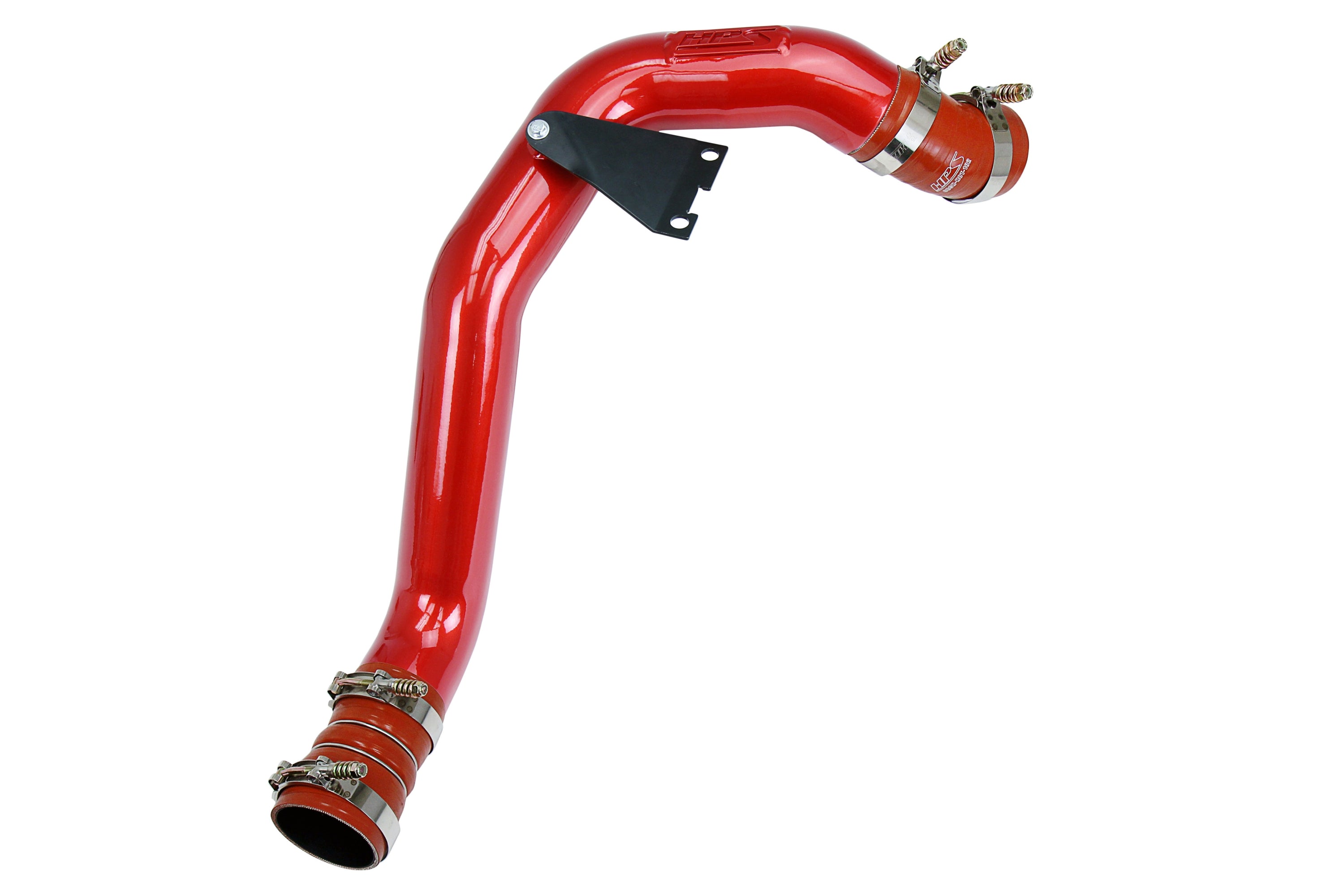 HPS Red Hot Side Charge Pipe and Orange CAC Hose Intercooler Boots 2003-2007 Ford F250 F350 F450 F550 Superduty Powerstroke 6.0L Diesel Turbo 17-171R