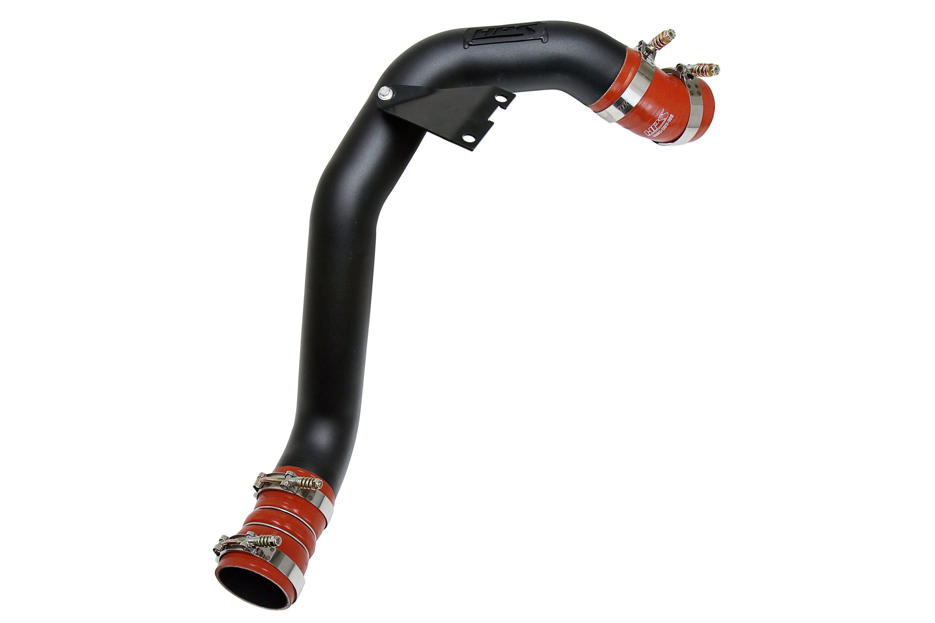 HPS Black Hot Side Charge Pipe and CAC Hose Intercooler Boots 2003-2007 Ford F250 F350 F450 F550 Superduty Powerstroke 6.0L Diesel Turbo 17-171WB