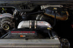 HPS Cold Side Charge Pipe with CAC Hose Intercooler Boots installed 2003-2007 Ford F250 F350 F450 F550 Superduty Powerstroke 6.0L Diesel Turbo 17-174