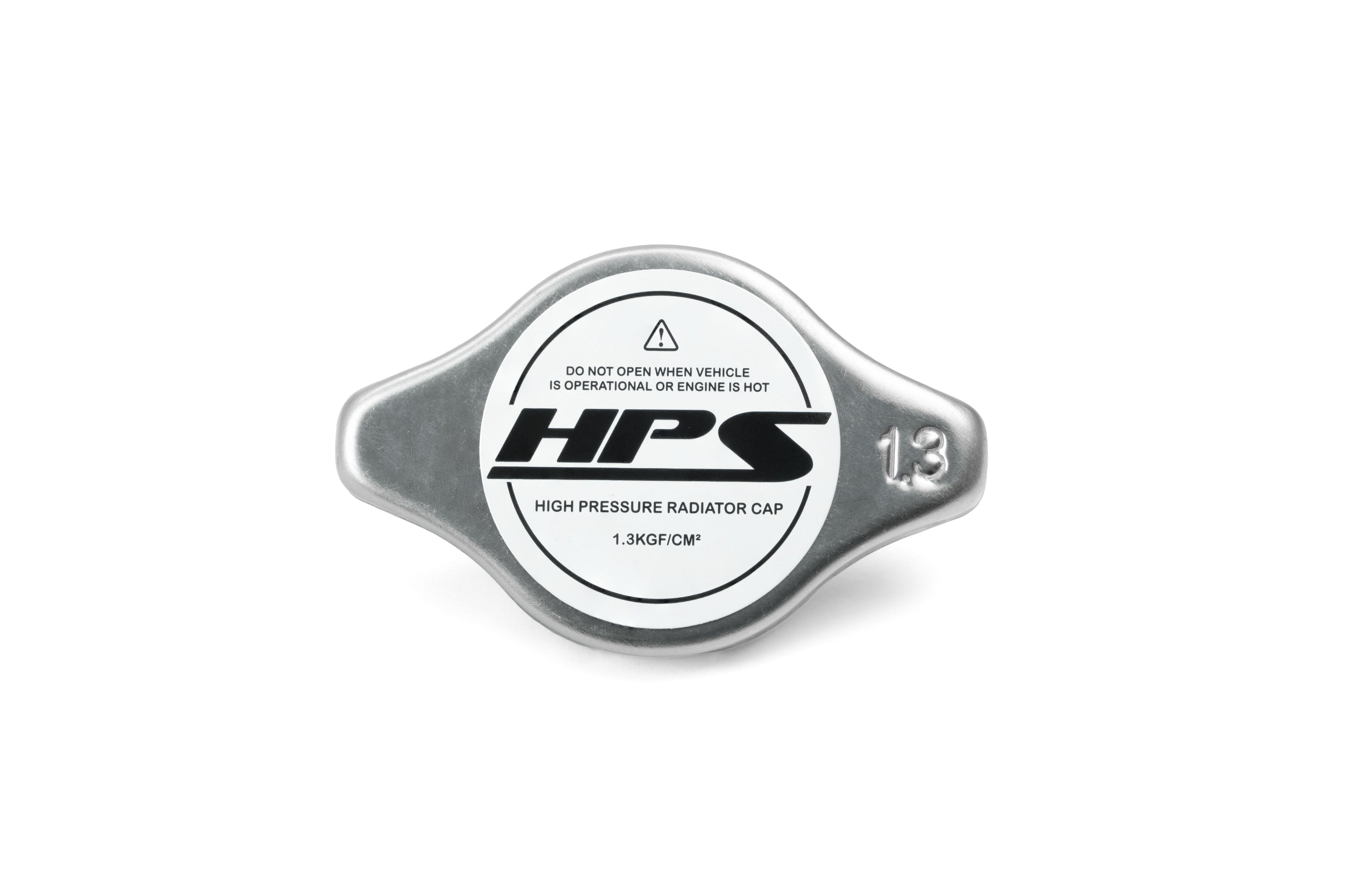 HPS Performance 1.3 Bar High-Pressure Stainless Steel Type B Flat Valve Radiator Cap Racing