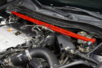 HPS Performance Red Front Strut Tower Bar Installed 2nd Gen Acura TSX 42-119R