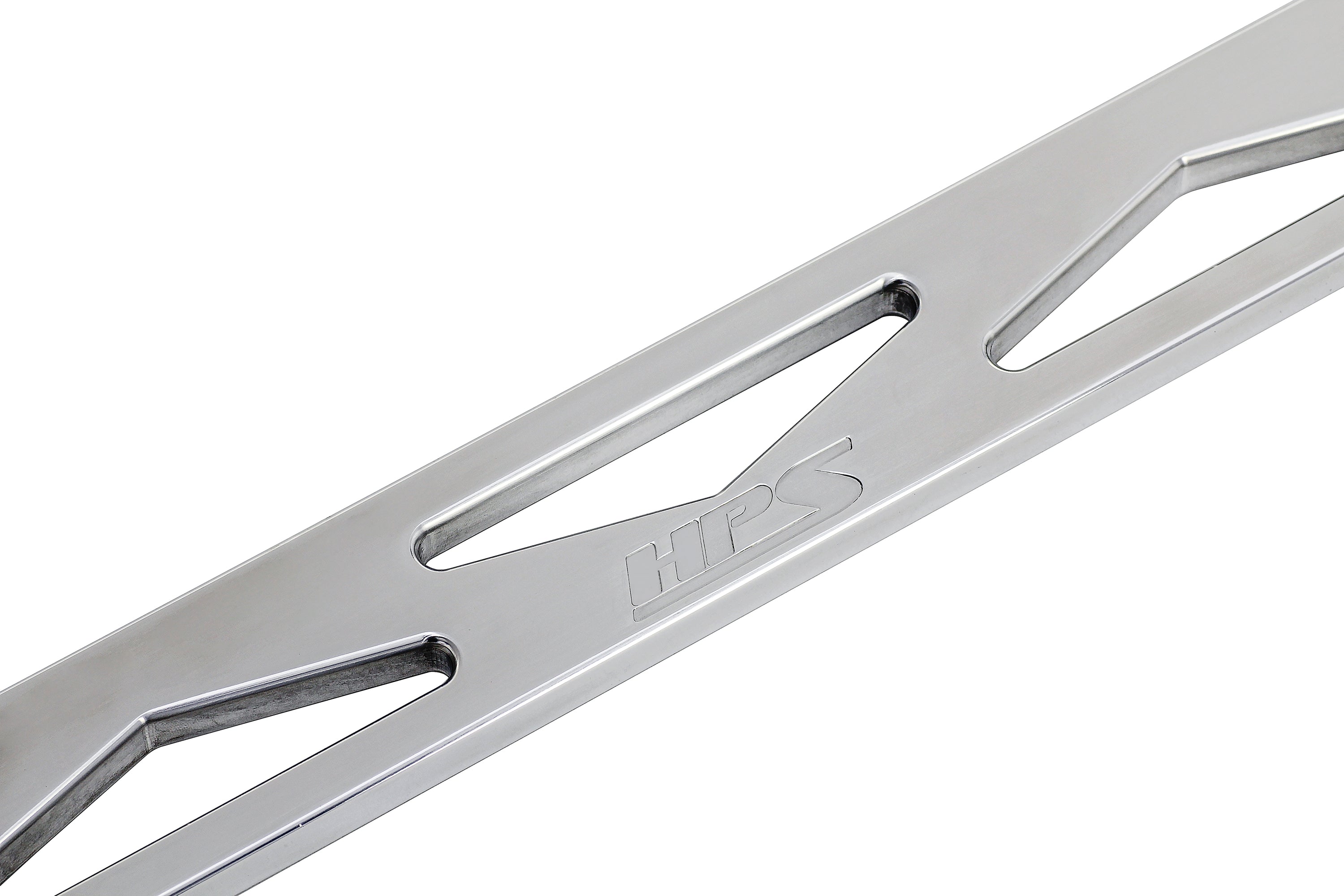 HPS Performance Acura Integra DC2 Front Strut Bar 42-120 features CNC machined aluminum bar that's welded to solid ends to keep weight at a minimum without compromising strength.
