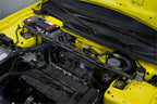 HPS Performance Black Front Strut Tower Bar Installed 1994-2001 Acura Integra DC2 42-120WB