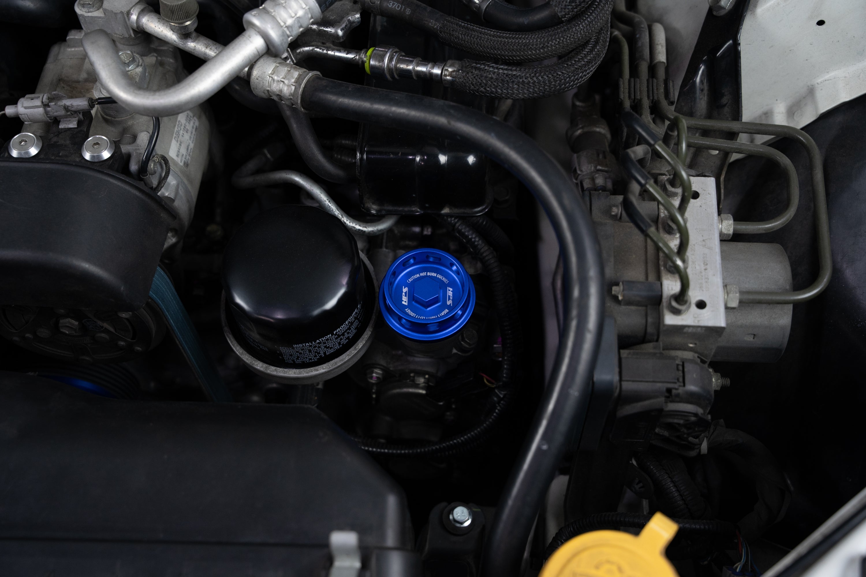 HPS Performance Billet Aluminum Oil Filler Cap for Toyota Engine