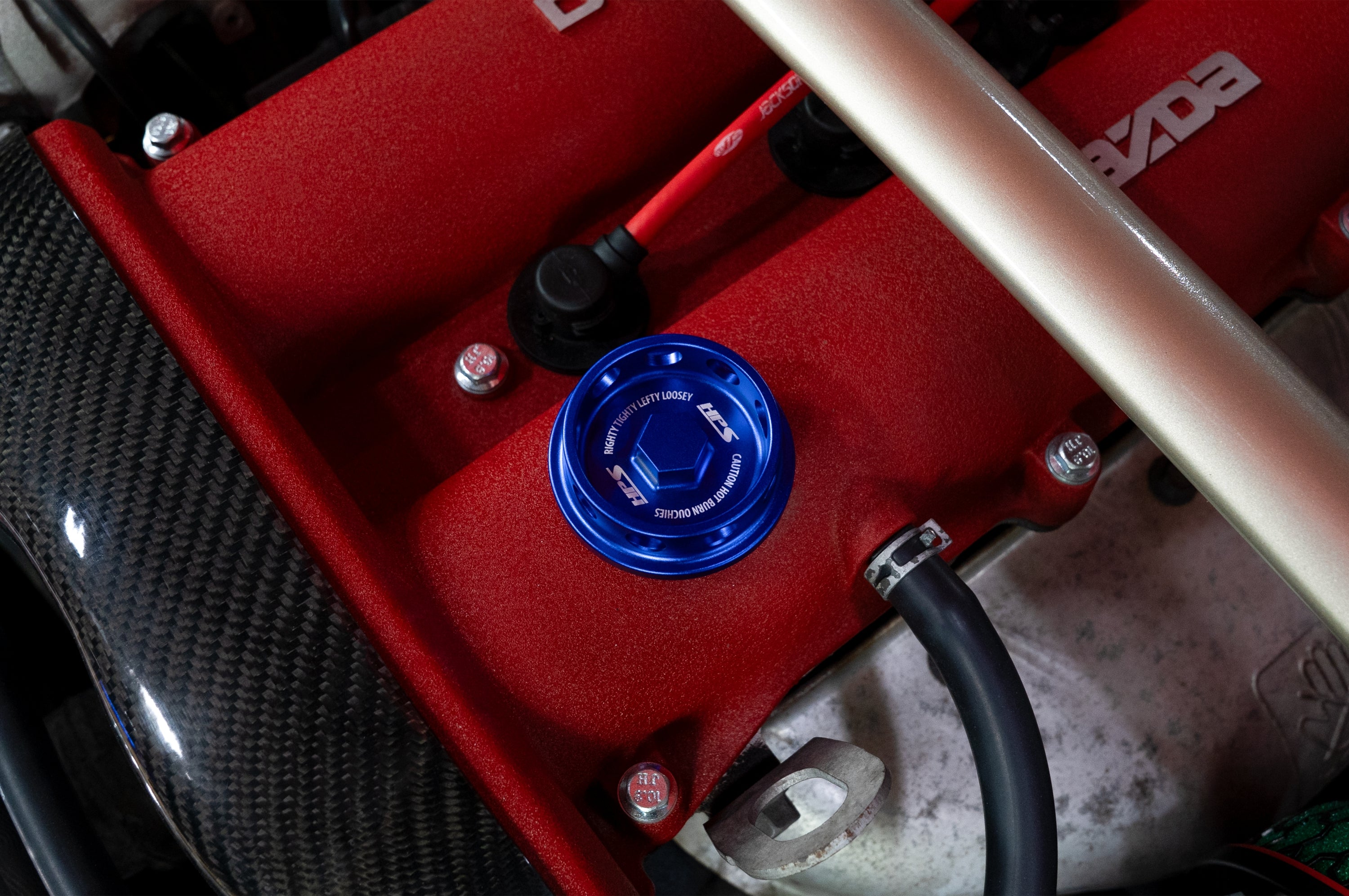 HPS Performance Billet Aluminum Engine Oil Cap for Mazda