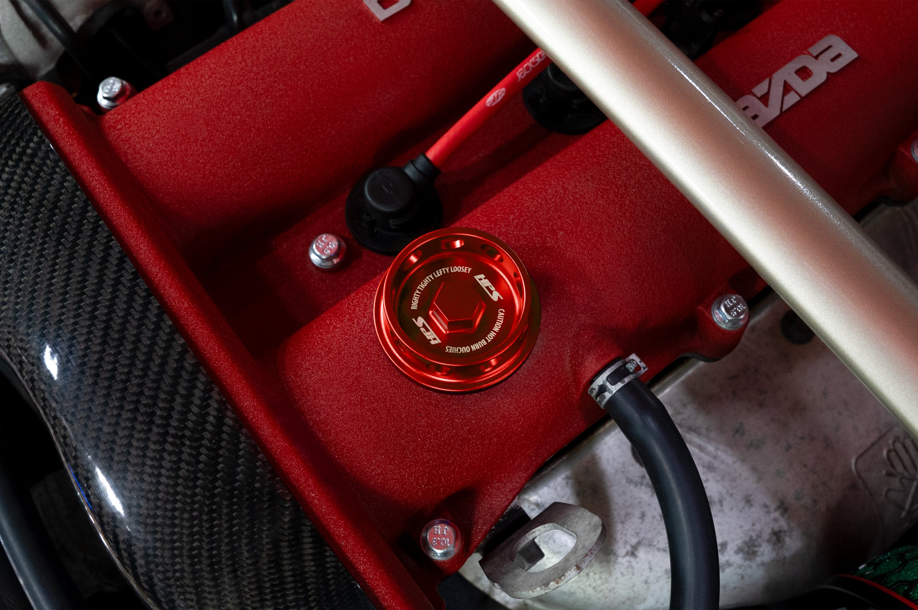 HPS Performance Billet Aluminum Engine Oil Cap for Mazda