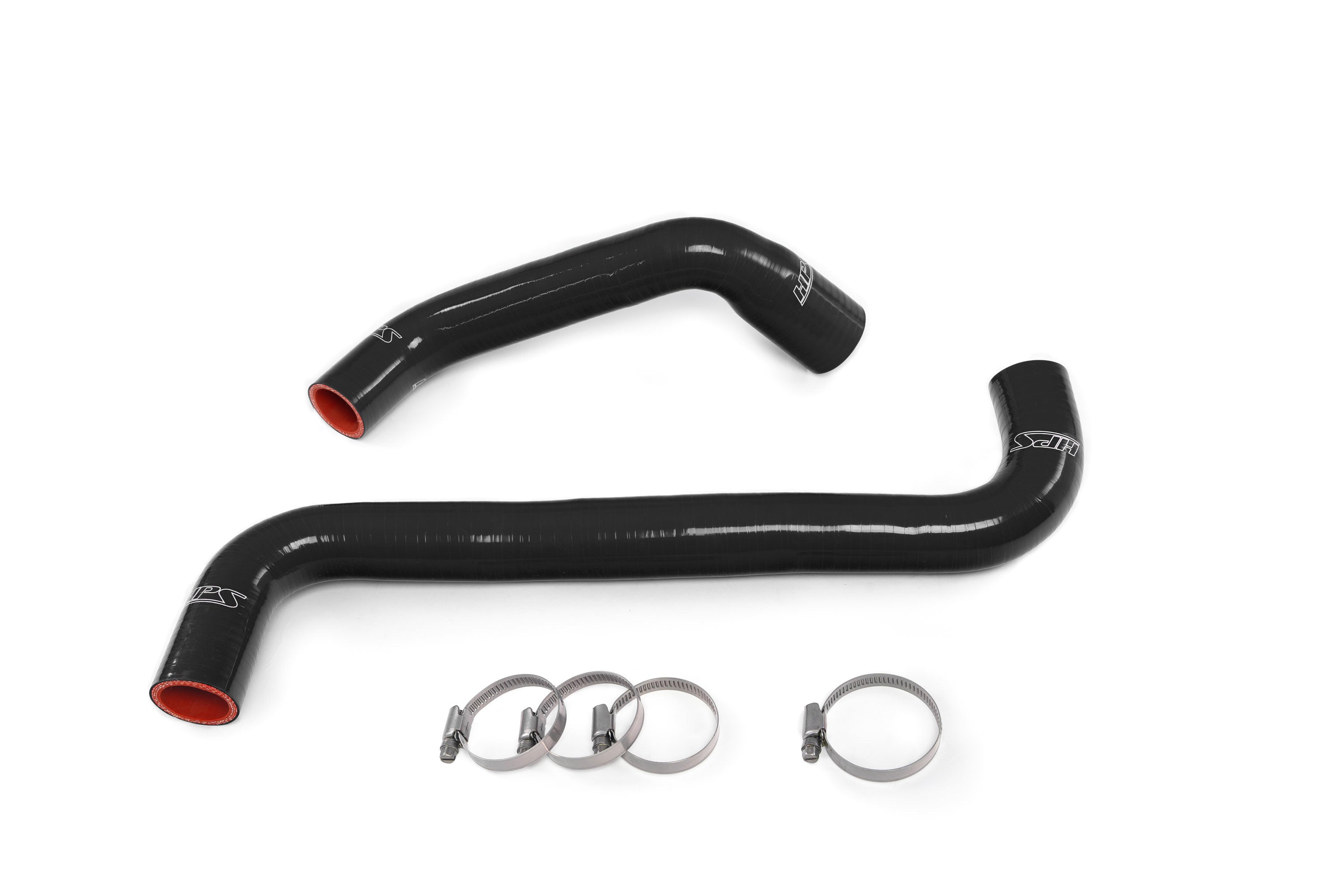 HPS Performance Silicone Lower Upper Radiator Coolant Hose Kit 2006-2008 Chevy Corvette Z06 LS7 7.0L V8 Black 57-1277R-BLK