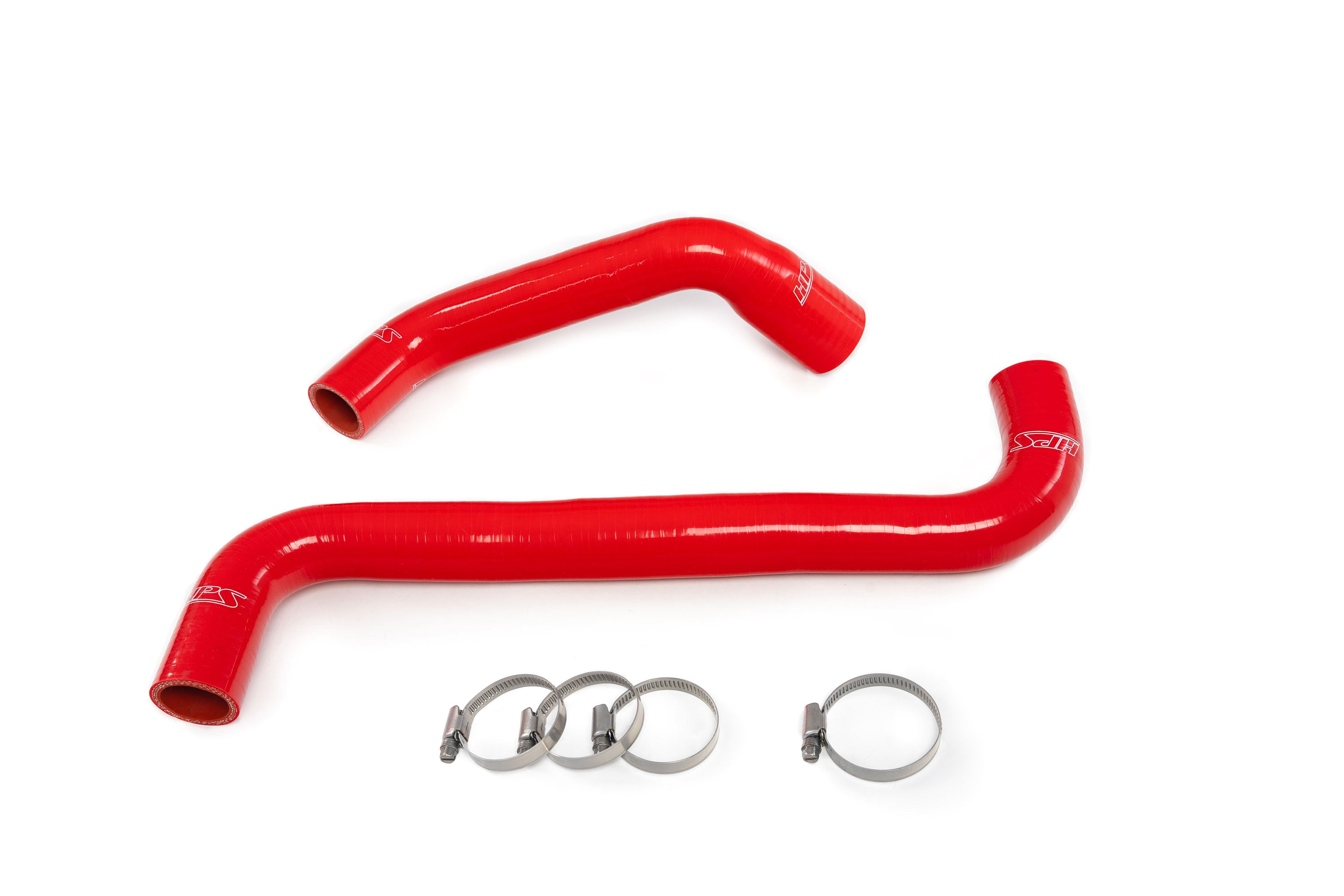 HPS Performance Silicone Lower Upper Radiator Coolant Hose Kit 2008 Chevy Corvette LS3 6.2L V8 Red 57-1277R-RED