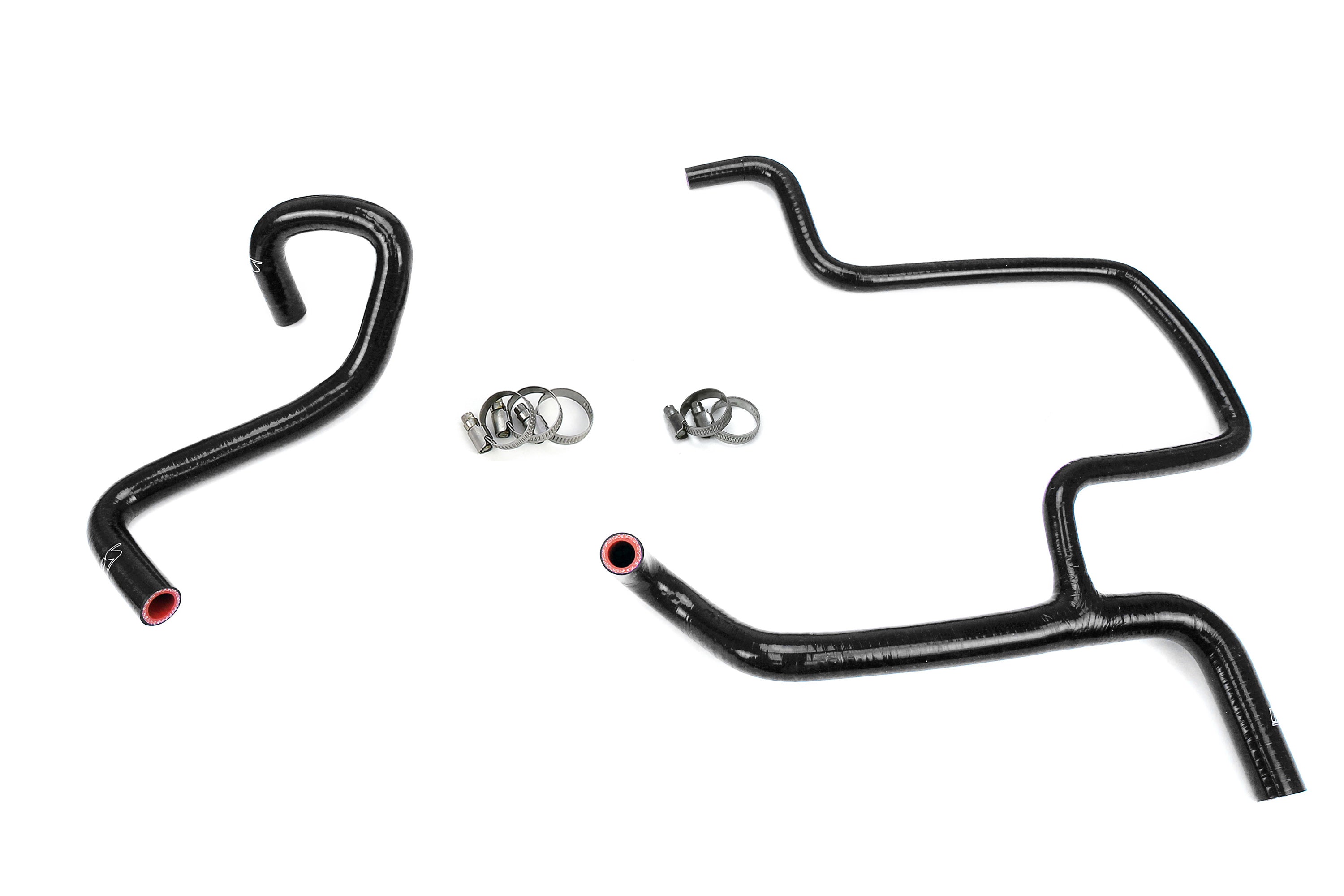 HPS Performance Black Silicone Heater Coolant Hose Kit 2015-2023 Dodge Challenger 6.4L V8 57-1675H-BLK