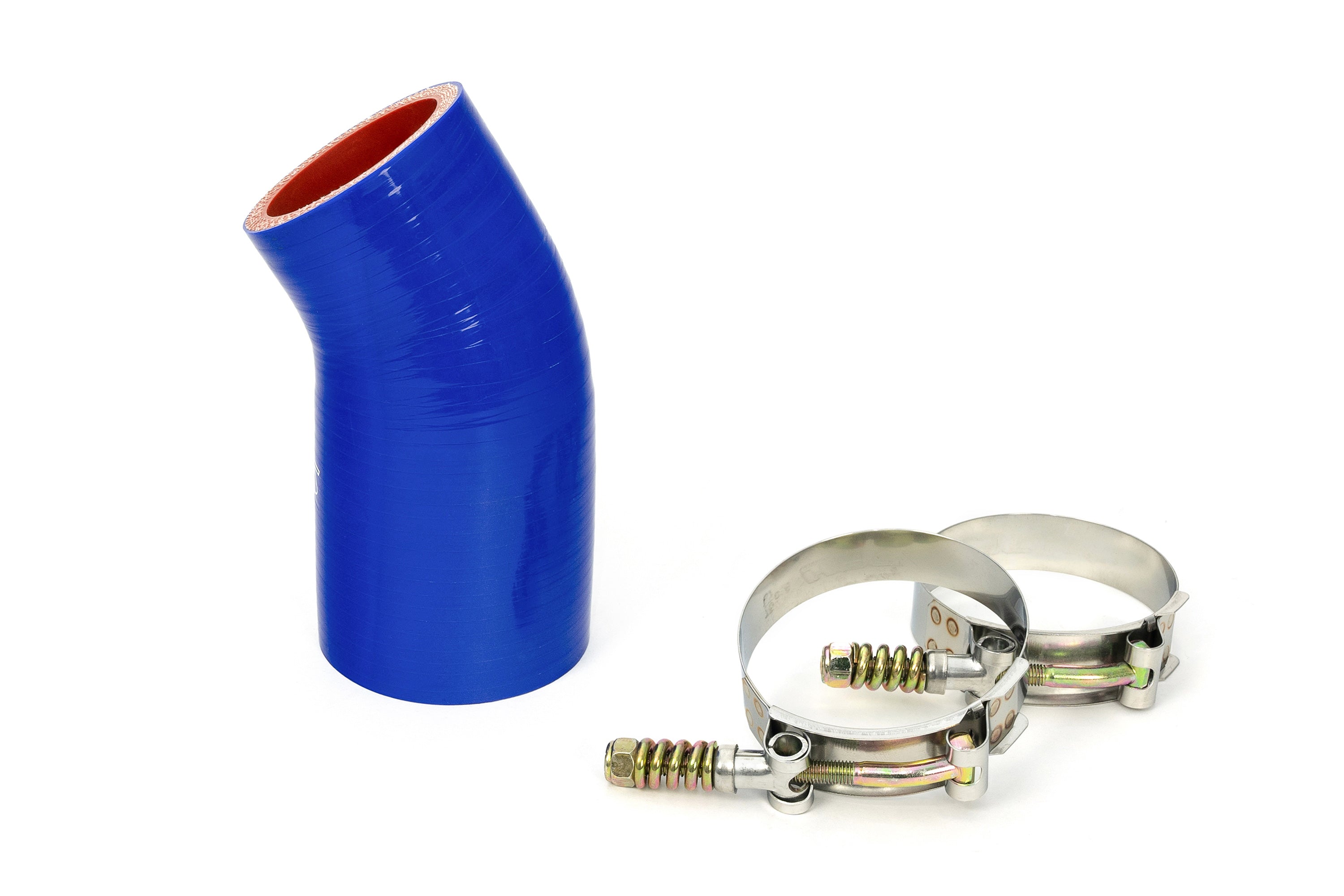 HPS Silicone Transmission Oil Cooler Coolant Hose Mack Truck 2010-2015 MRU613 replace OE Part # 22883170 , 57-1712-BLUE