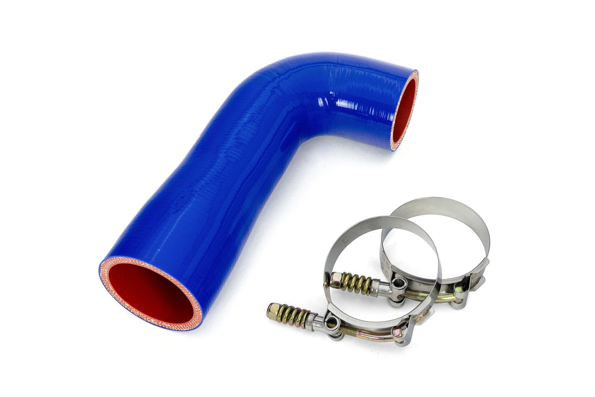 HPS Silicone Transmission Oil Cooler Coolant Hose Mack Truck 2008-2016 LEU replace OE Part # 22882161 , 57-1714-BLUE