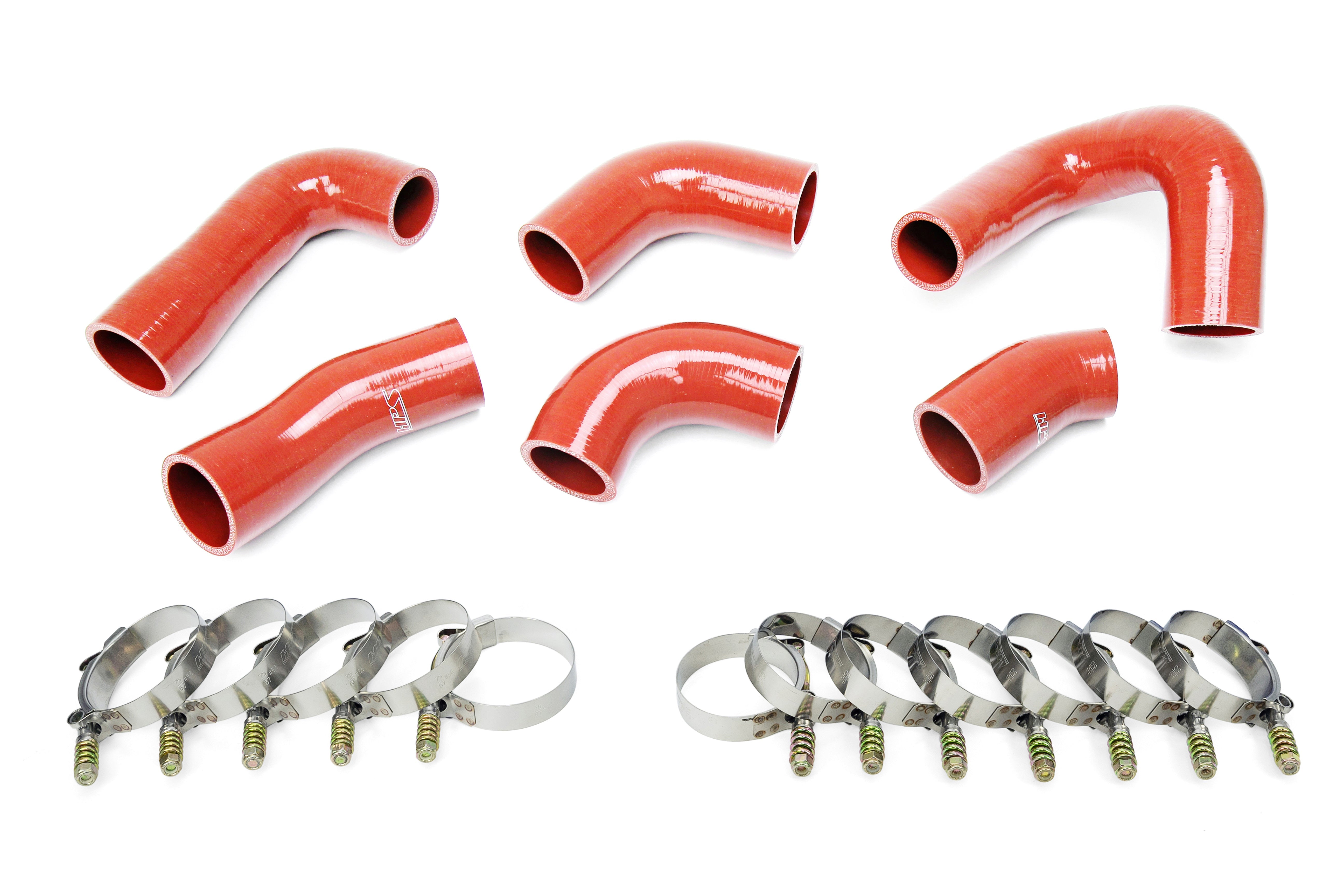 HPS Performance Silicone Transmission Oil Cooler Coolant Hose Kit, Mac