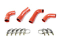 HPS Performance Silicone Transmission Oil Cooler Coolant Hose Kit Mack Trucks 2007-2016 MP7 Engine Replace OE Part # 20934539  21548313  24926501  21209748 Orange 57-1721
