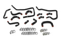 HPS Performance Black Silicone Ancillary Coolant Hose Kit 2004 Subaru Impreza WRX 2.0L Turbo 57-1806-BLK