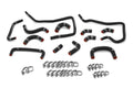 HPS Performance Silicone Ancillary Coolant Hose Kit 2005 Subaru Impreza WRX STI 2.0L 2.5L H4 Turbo 57-1807-BLK