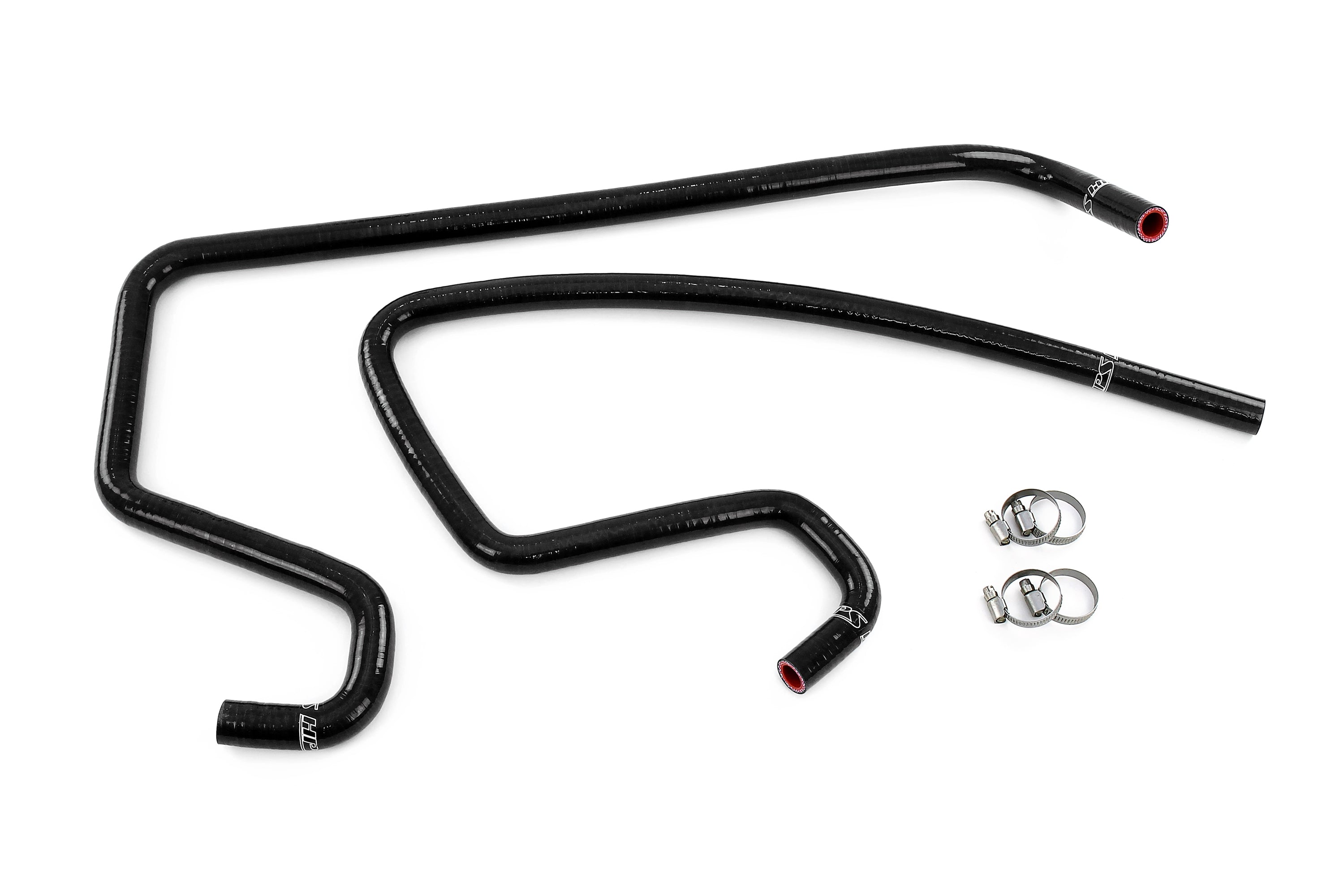 HPS Black Silicone Heater Coolant Hose Kit Jeep 1999-2001 Cherokee XJ 4.0L Right Hand Drive 57-2114-BLK