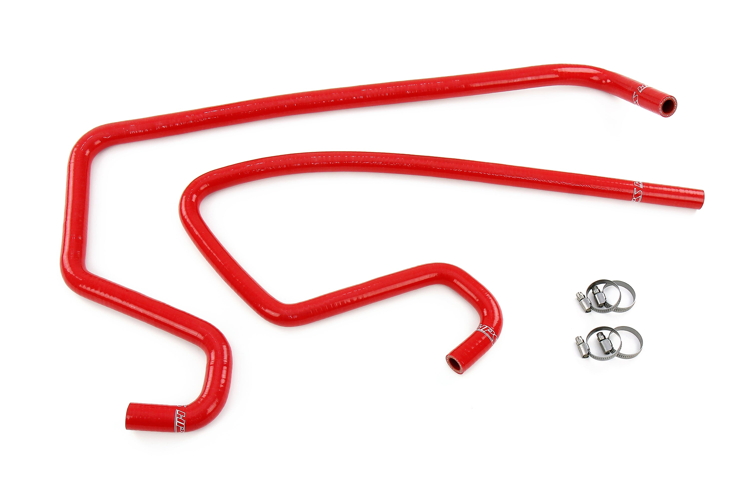 HPS Red Silicone Heater Coolant Hoses Jeep 1999-2001 Cherokee XJ post office delivery truck 4.0L Right Hand Drive 57-2114-RED