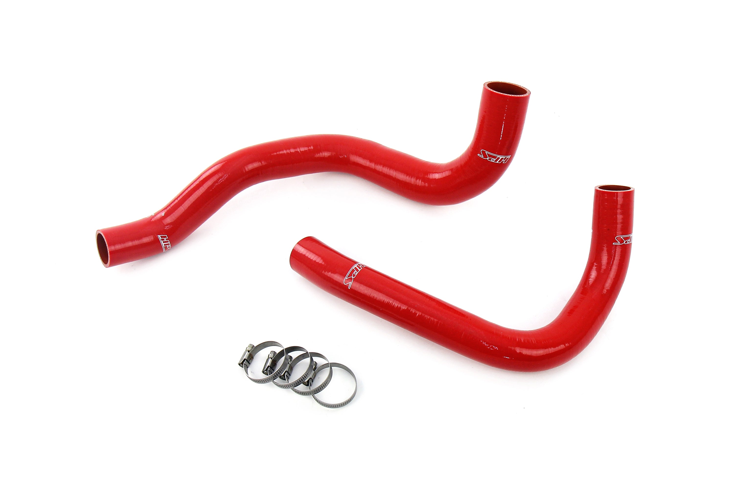 HPS Performance Red Silicone Lower and Upper Radiator Coolant Hose Kit 1999-2004 Jeep Grand Cherokee 4.0L L6 57-2129-RED