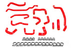 HPS Red Silicone Ancillary Coolant Hose Kit 3rd Gen Subaru WRX 2.5L Turbo EJ225 Manual Trans 57-2131A-RED