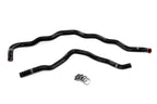 HPS Silicone Black Heater Coolant Hose Kit 2007-2013 BMW 335i 3.0L Turbo N54 N55 57-2159-BLK