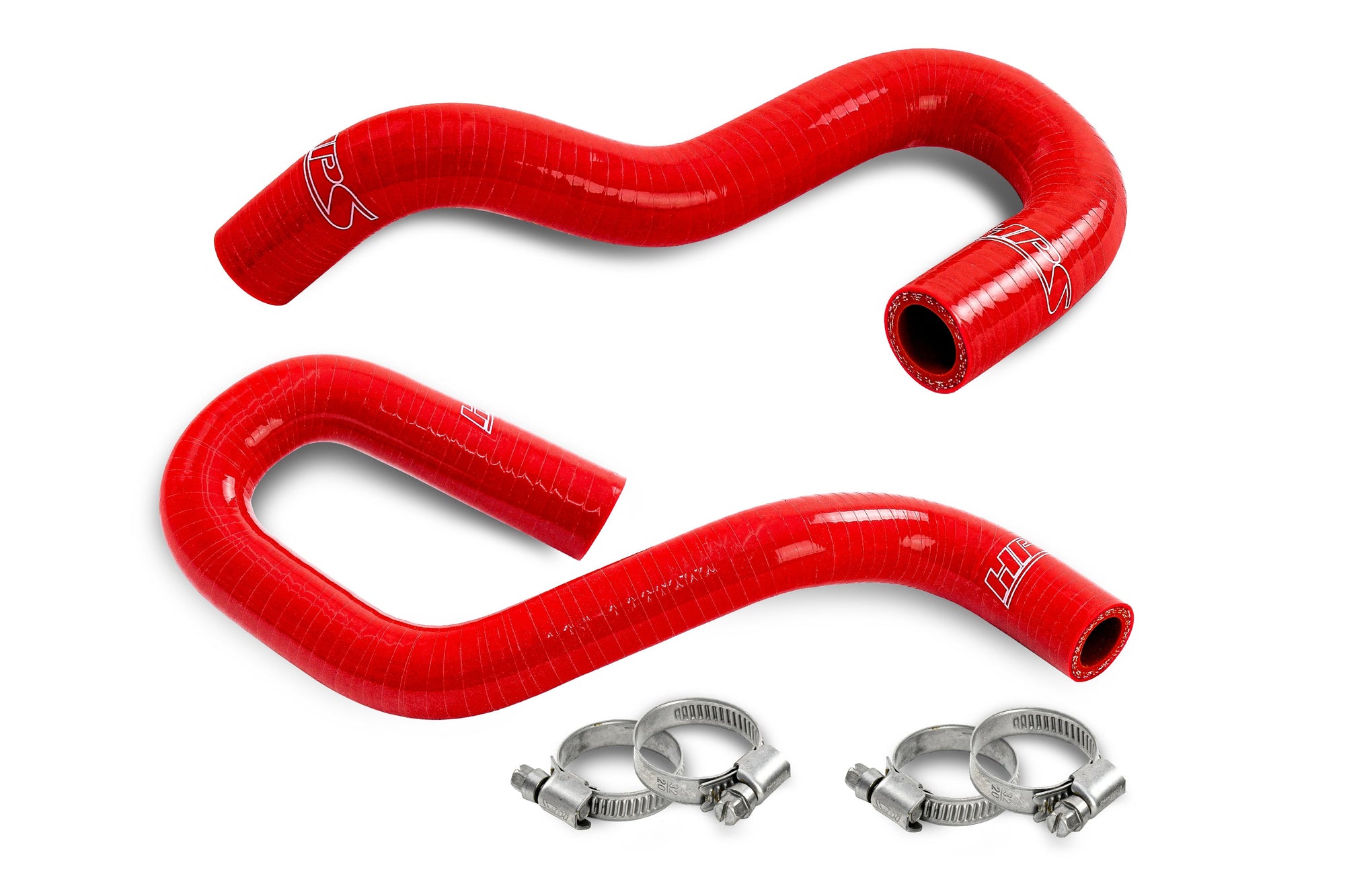 HPS Red Silicone Heater Coolant Hose Kit Lexus 2007-2015 GS350 3.5L V6 57-2183-RED
