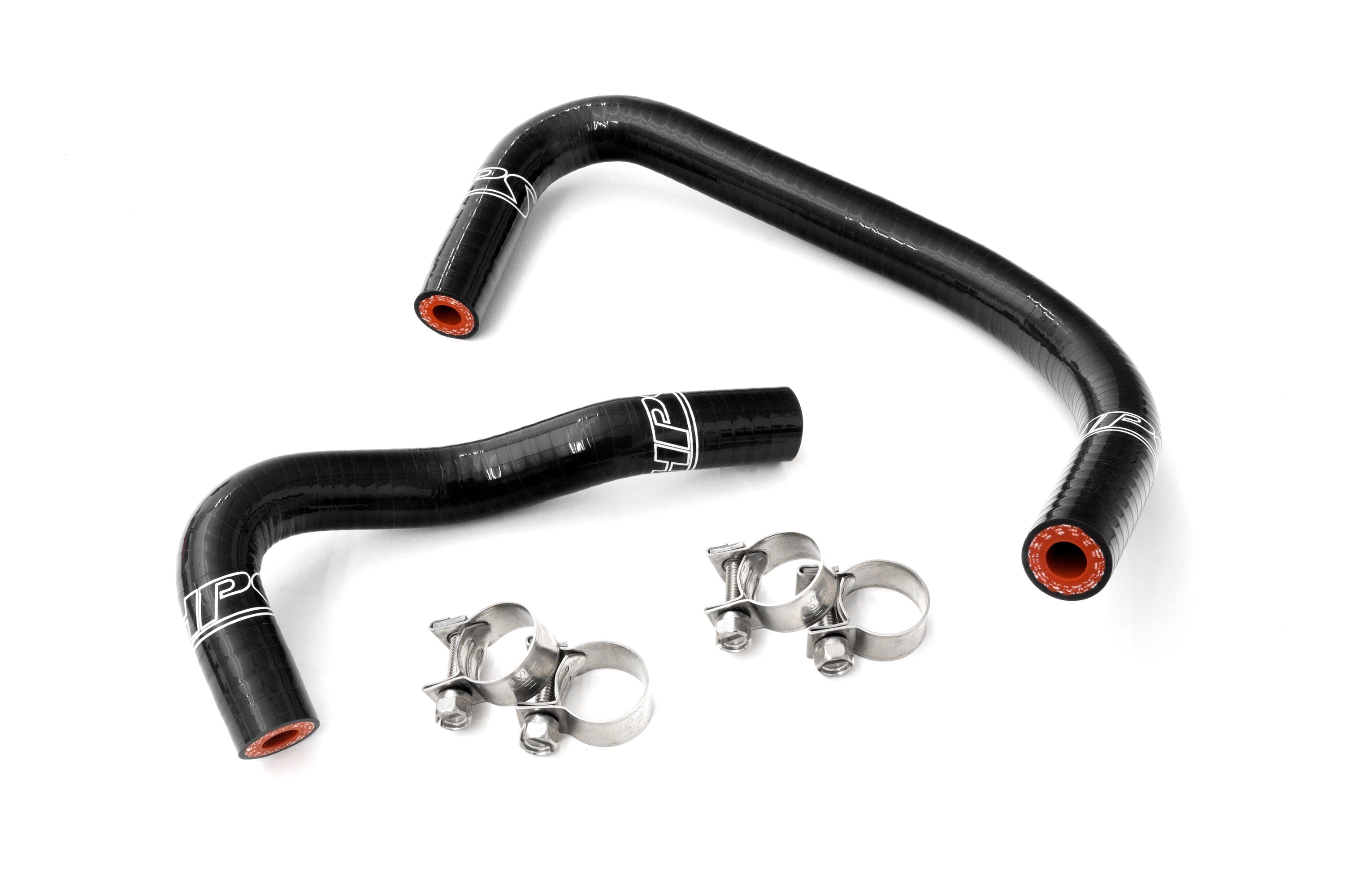 HPS Silicone Throttle Body Coolant Hose Kit 2006-2007 Toyota Land Cruiser J200 4.7L V8 57-2194-BLK replaces OEM part number 16261-50140 16295-50110