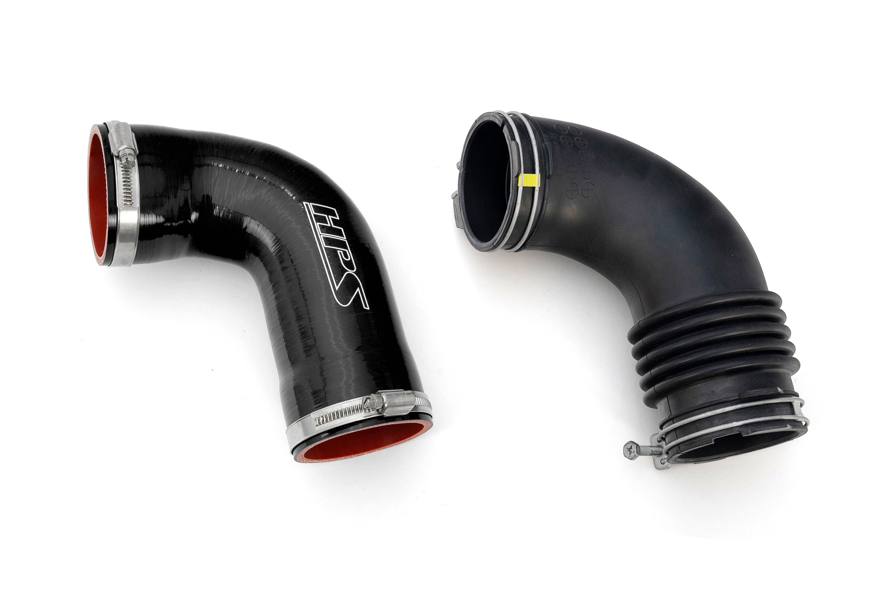 HPS Performance Silicone Cold Air Intake Hose vs OEM stock tube 2025 Toyota 4Runner 2.4L Turbo 57-2207