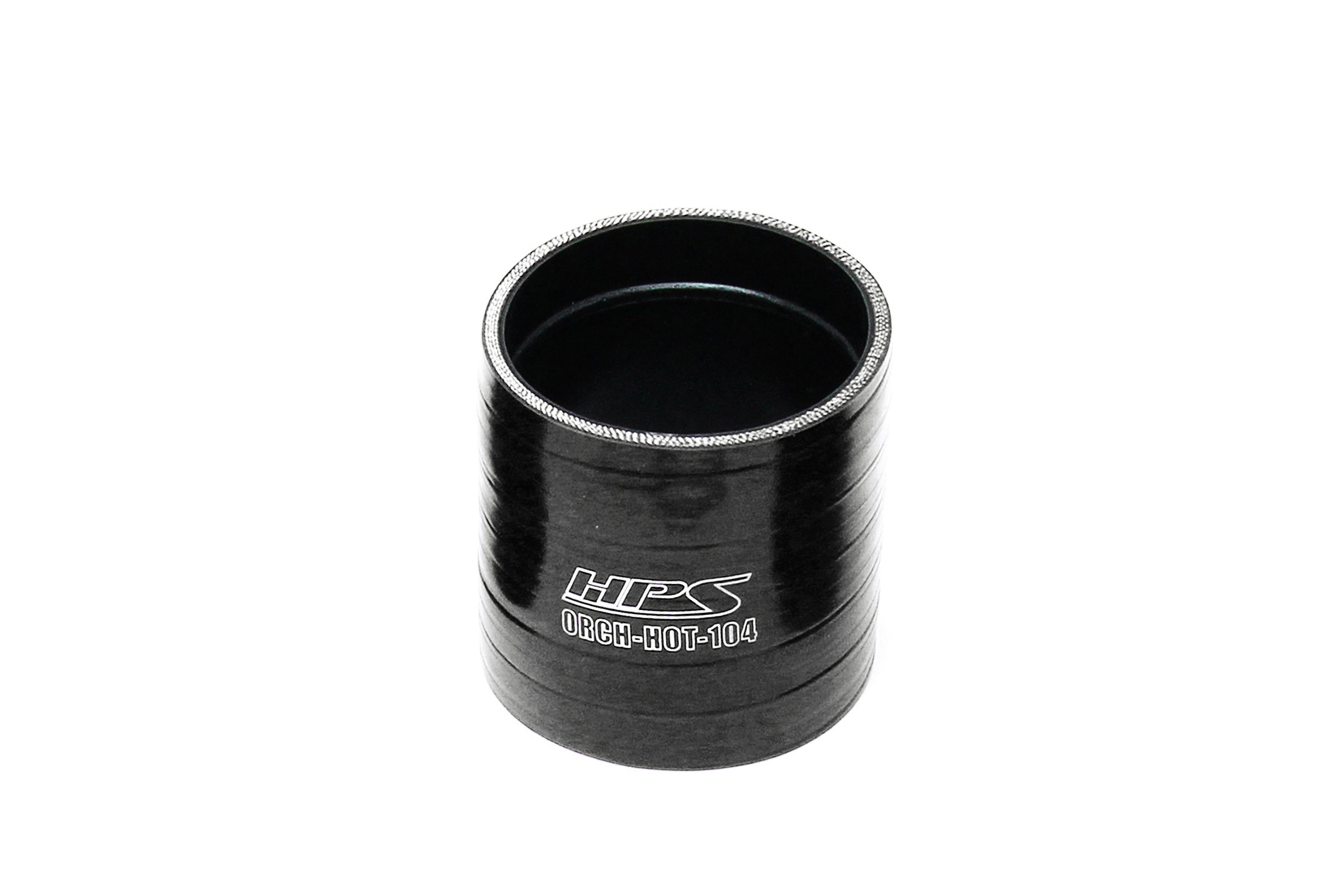 HPS Silicone Intercooler Boot Hose with Clamps, Black, 57-2229-BLK, replace OEM part # 1C3Z-6C640-LA