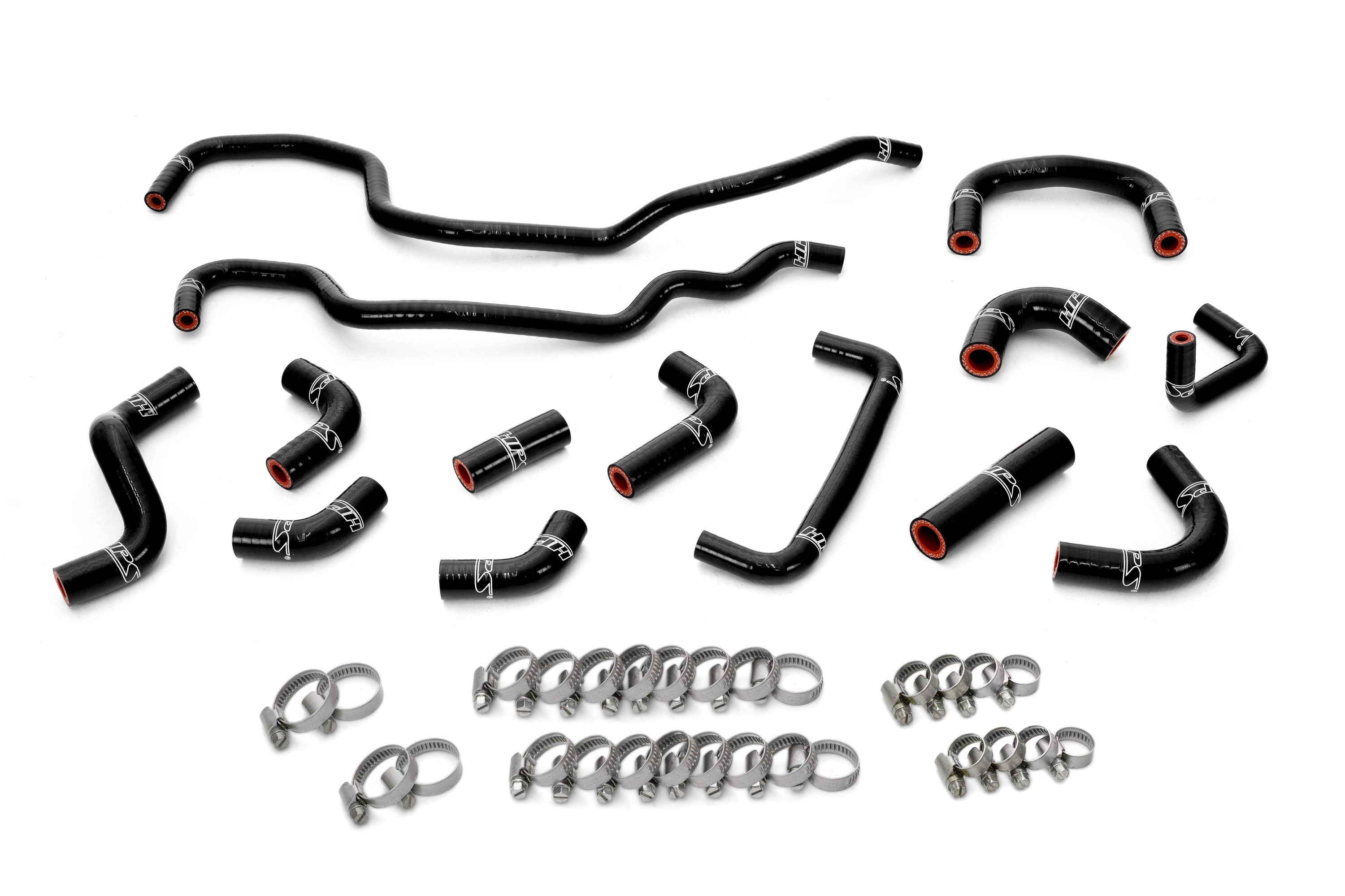 HPS Performance Silicone Ancillary Coolant Hose Kit 2008-2014 Subaru Impreza WRX STI 2.5L Turbo EJ257 57-2256