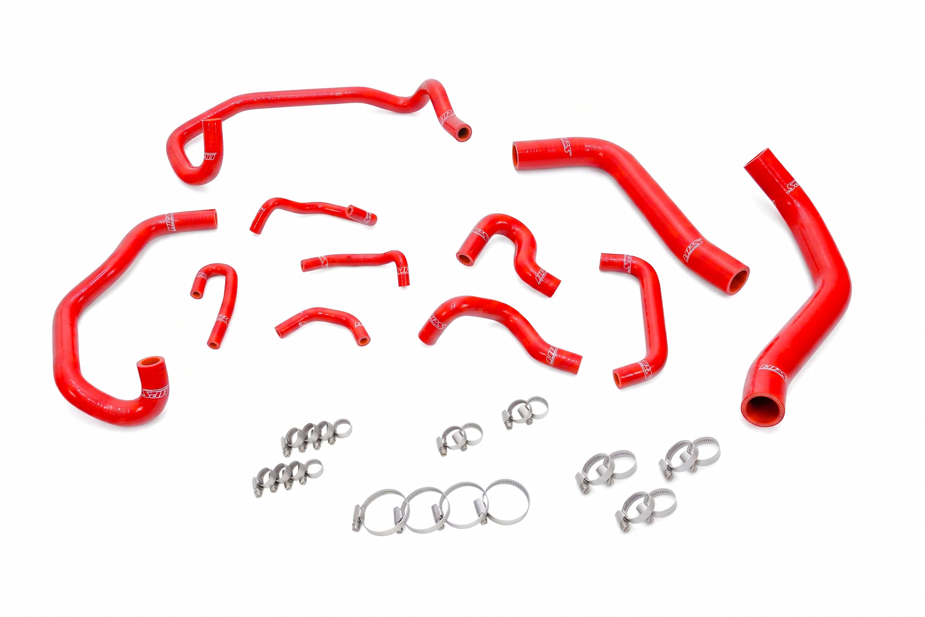 HPS Silicone Radiator, Heater, and Ancillary Hose Kit 2005-2015 Toyota Tacoma 4.0L V6, 57-2280