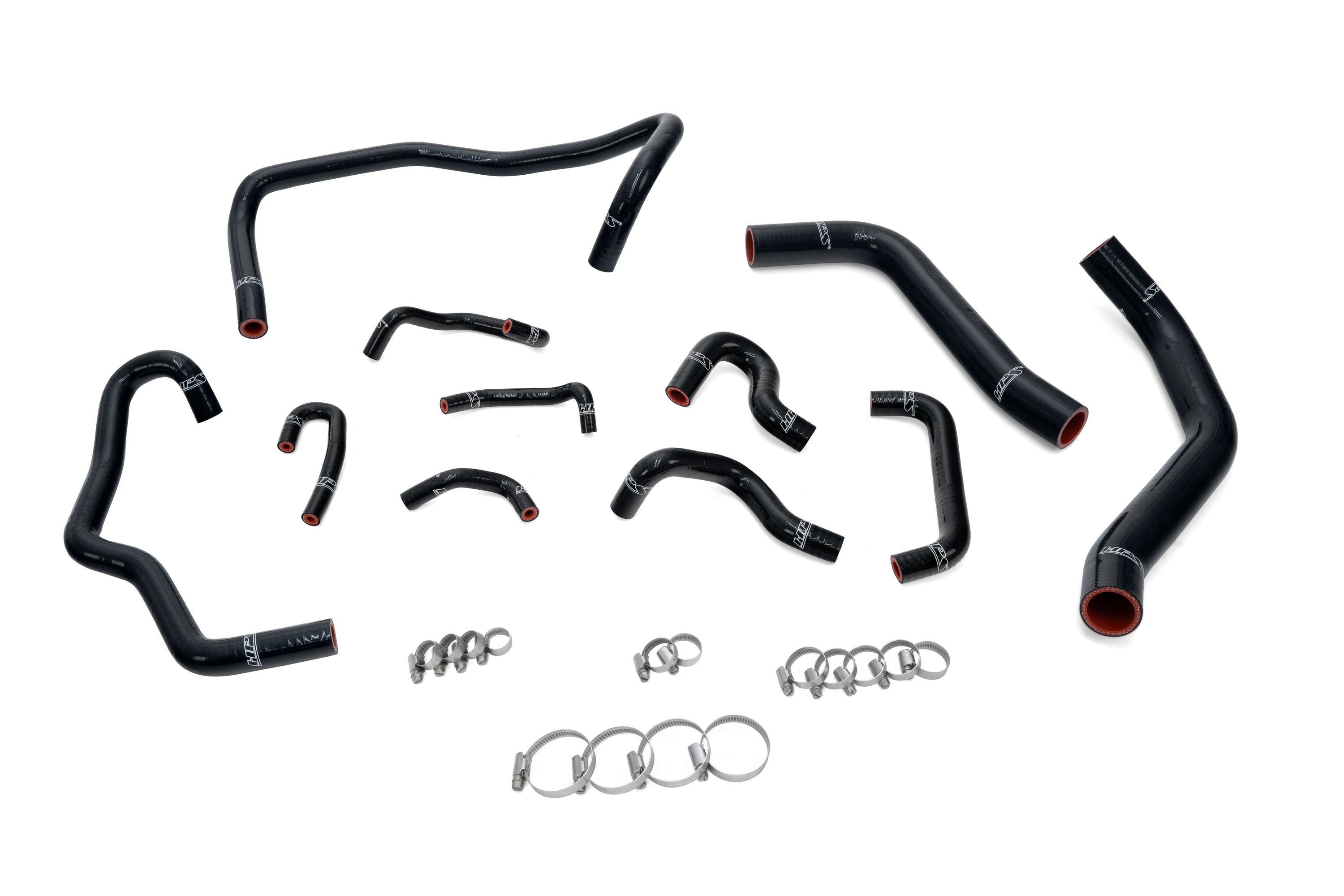HPS Silicone Radiator, Heater, and Ancillary Hose Kit 2007-2009 Toyota FJ Cruiser 4.0L V6, 57-2281