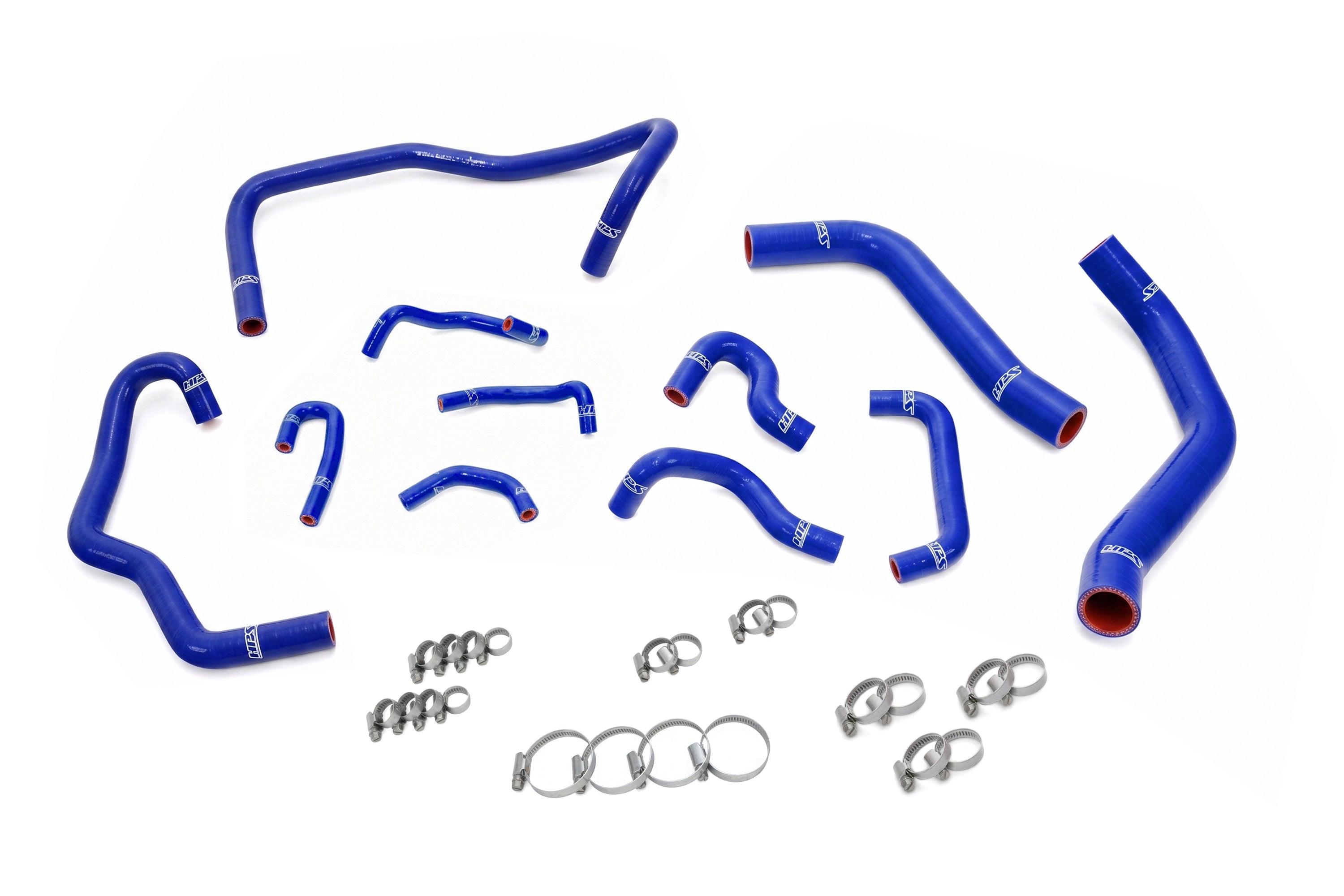 HPS Silicone Radiator, Heater, and Ancillary Hose Kit 2007-2009 Toyota FJ Cruiser 4.0L V6, 57-2281