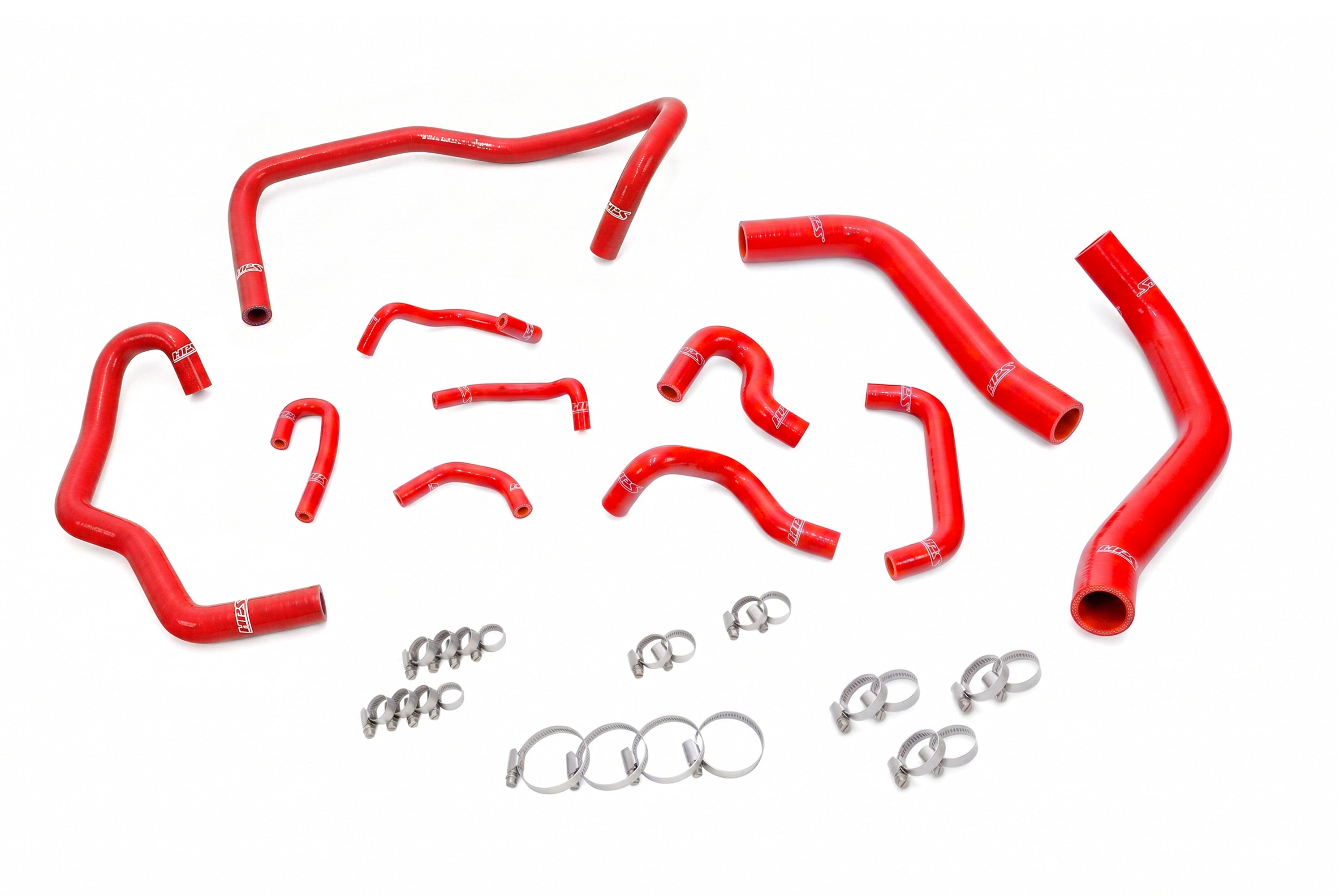 HPS Silicone Radiator, Heater, and Ancillary Hose Kit 2007-2009 Toyota FJ Cruiser 4.0L V6, 57-2281