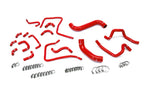 HPS Performance Red Silicone Radiator Heater and Ancillary Coolant Hose Kit 2004 Subaru Impreza WRX STI 2.5L Turbo 57-2304-RED
