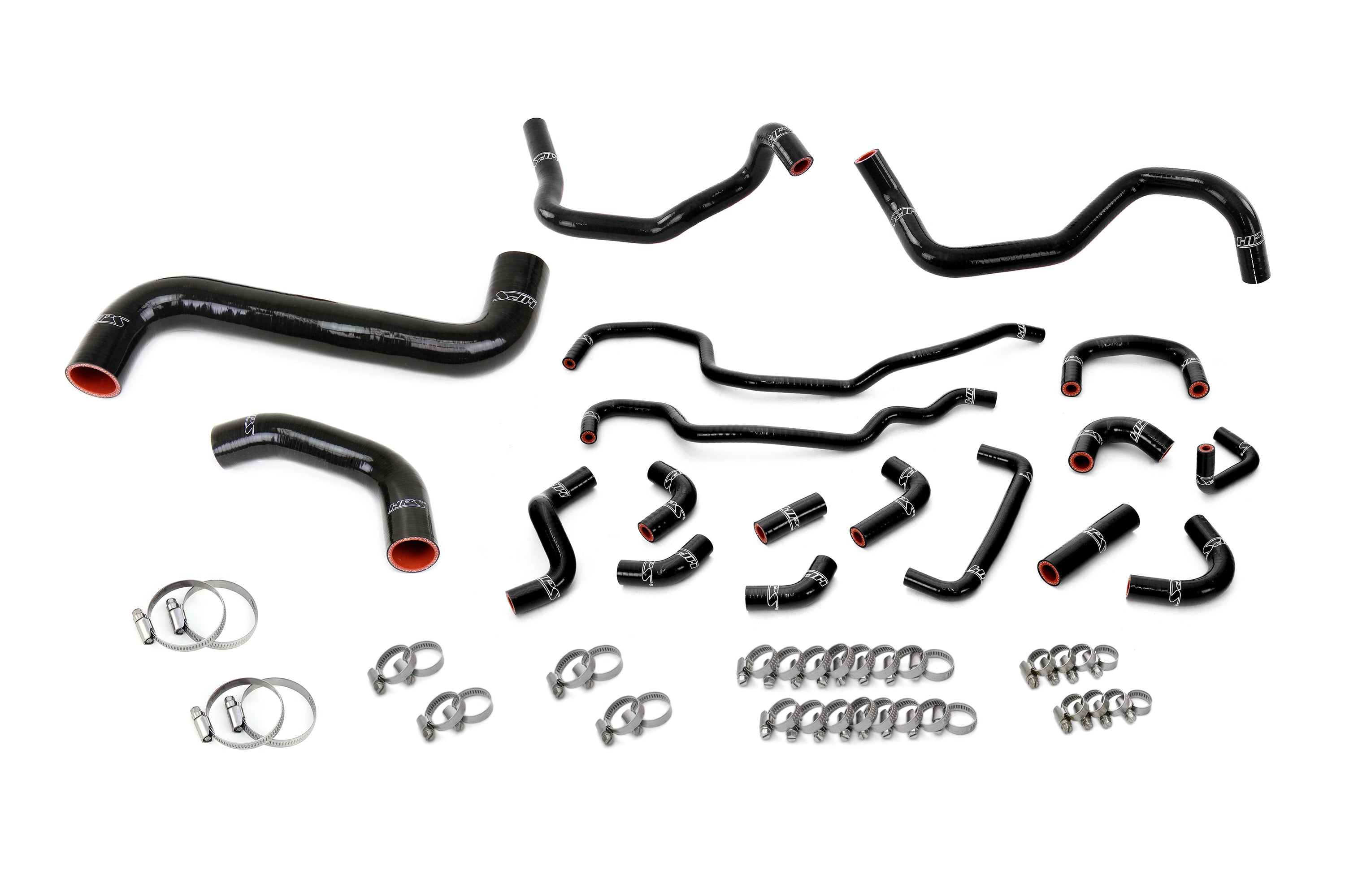HPS Silicone Radiator, Heater, and Ancillary Hose Kit 2008-2014 Subaru Impreza WRX STI 2.5L Turbo, 57-2318