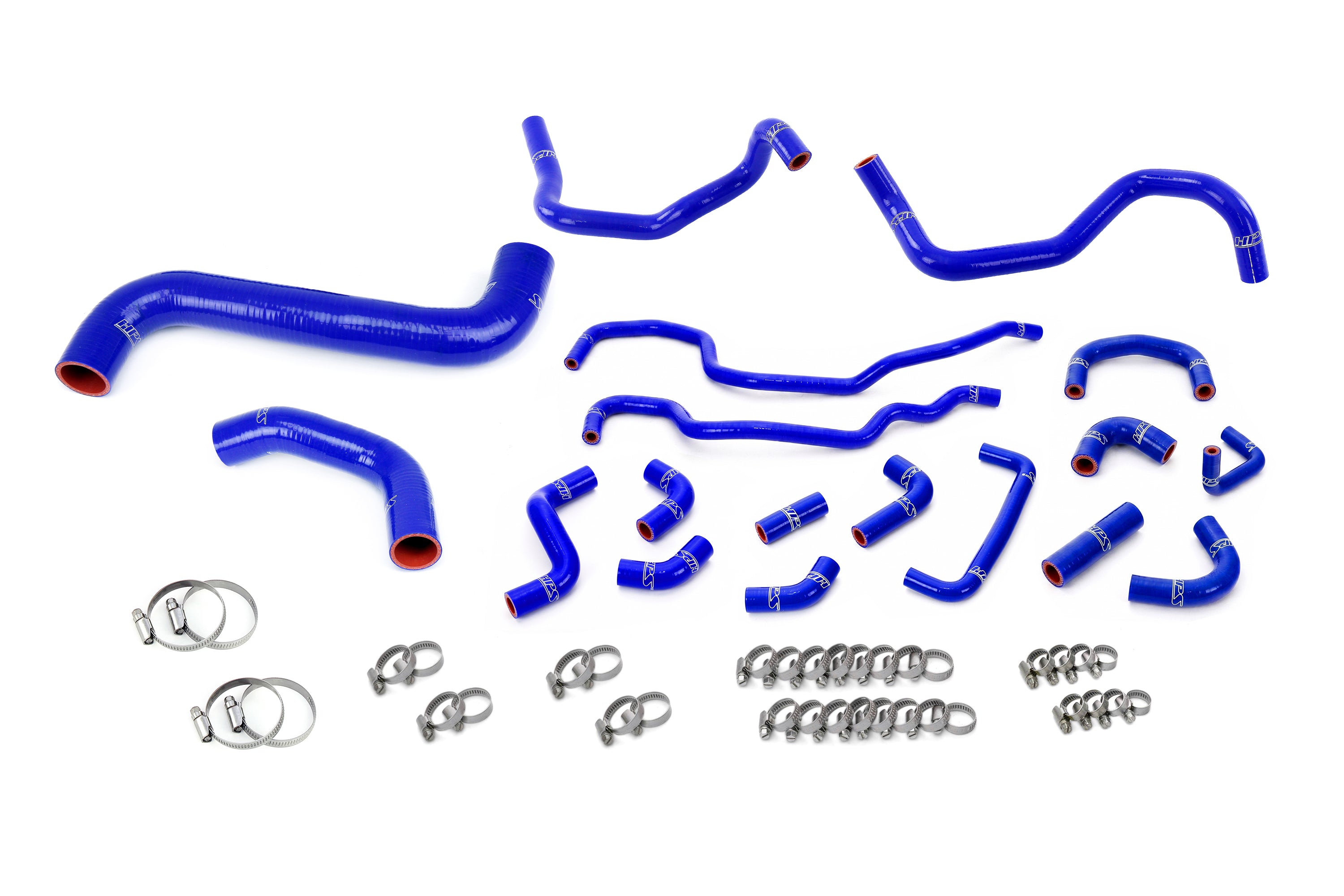 HPS Silicone Radiator, Heater, and Ancillary Hose Kit 2008-2014 Subaru Impreza WRX STI 2.5L Turbo, 57-2318