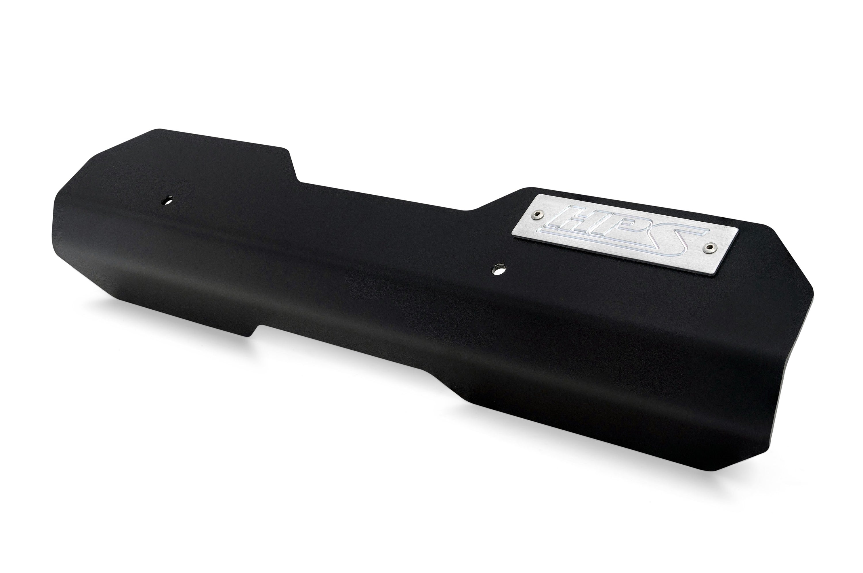 HPS Performance Pulley Belt Cover Aluminum 2015-2021 Subaru WRX STI 2.5L Turbo EJ257 Black 71-100