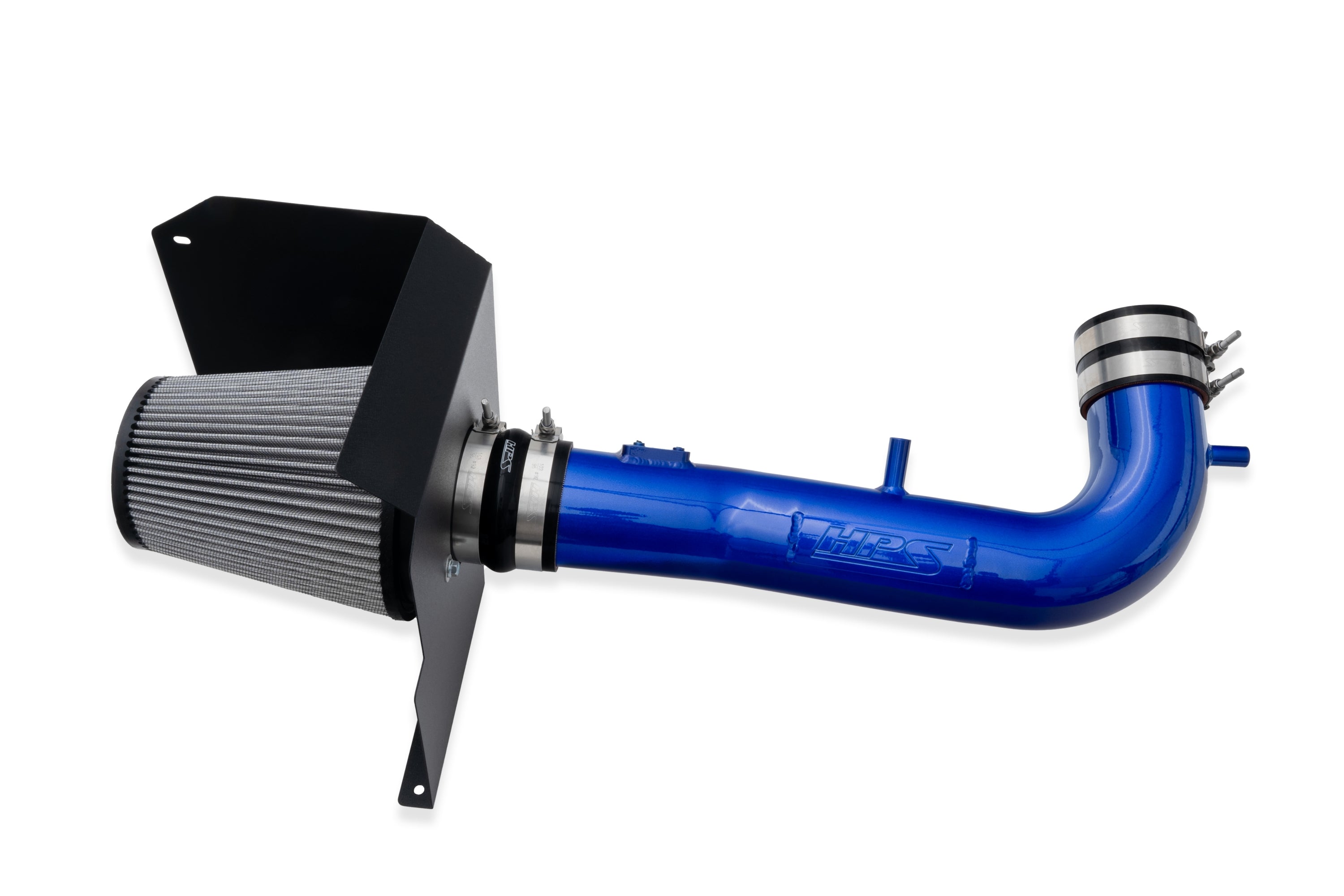 HPS Performance Blue Cold Air Intake Kit with Heat Shield 2015-2020 GMC Yukon 5.3L V8 827-603BL