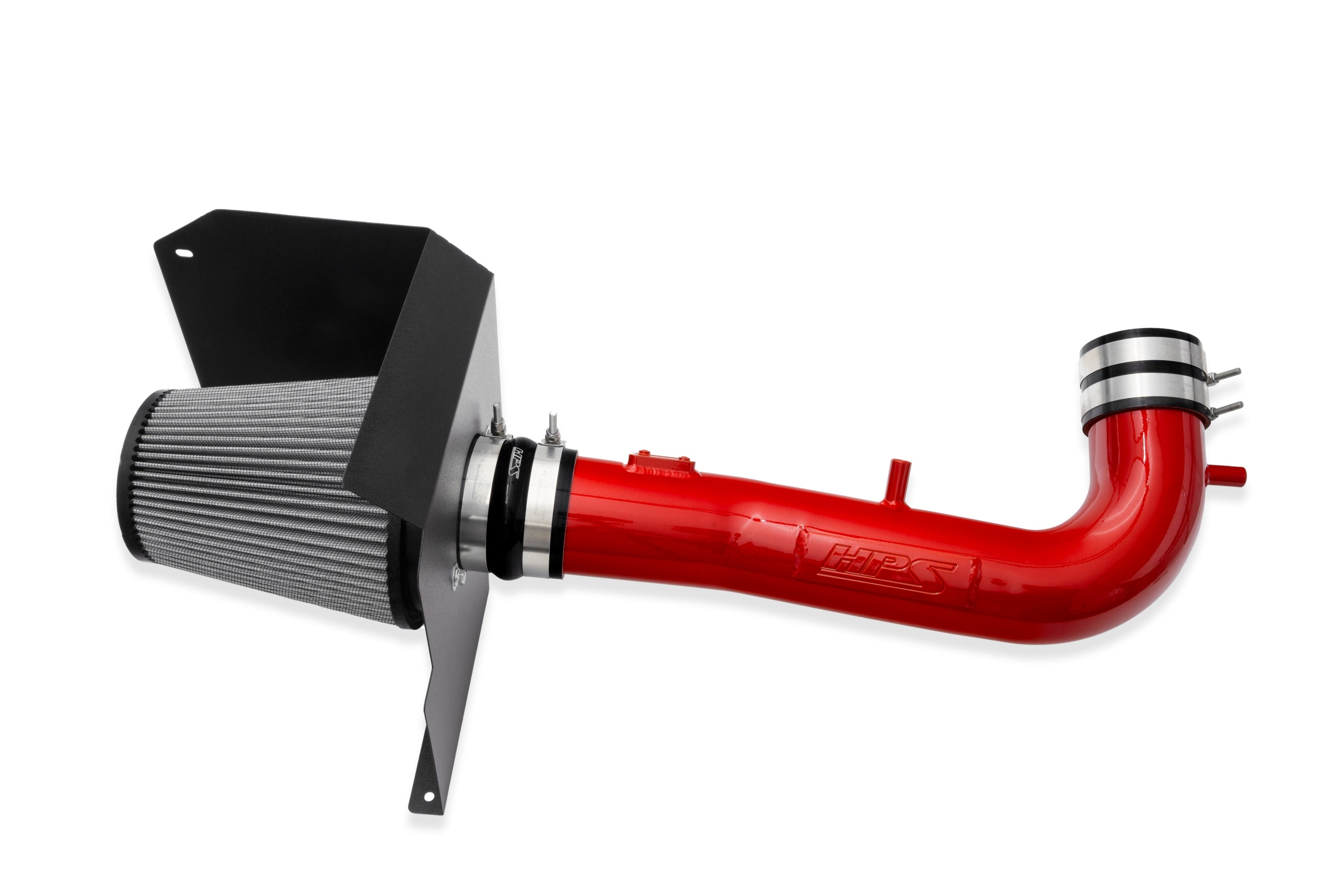 HPS Performance Red Cold Air Intake Kit with Heat Shield 2015-2020 GMC Yukon 5.3L V8 827-603R
