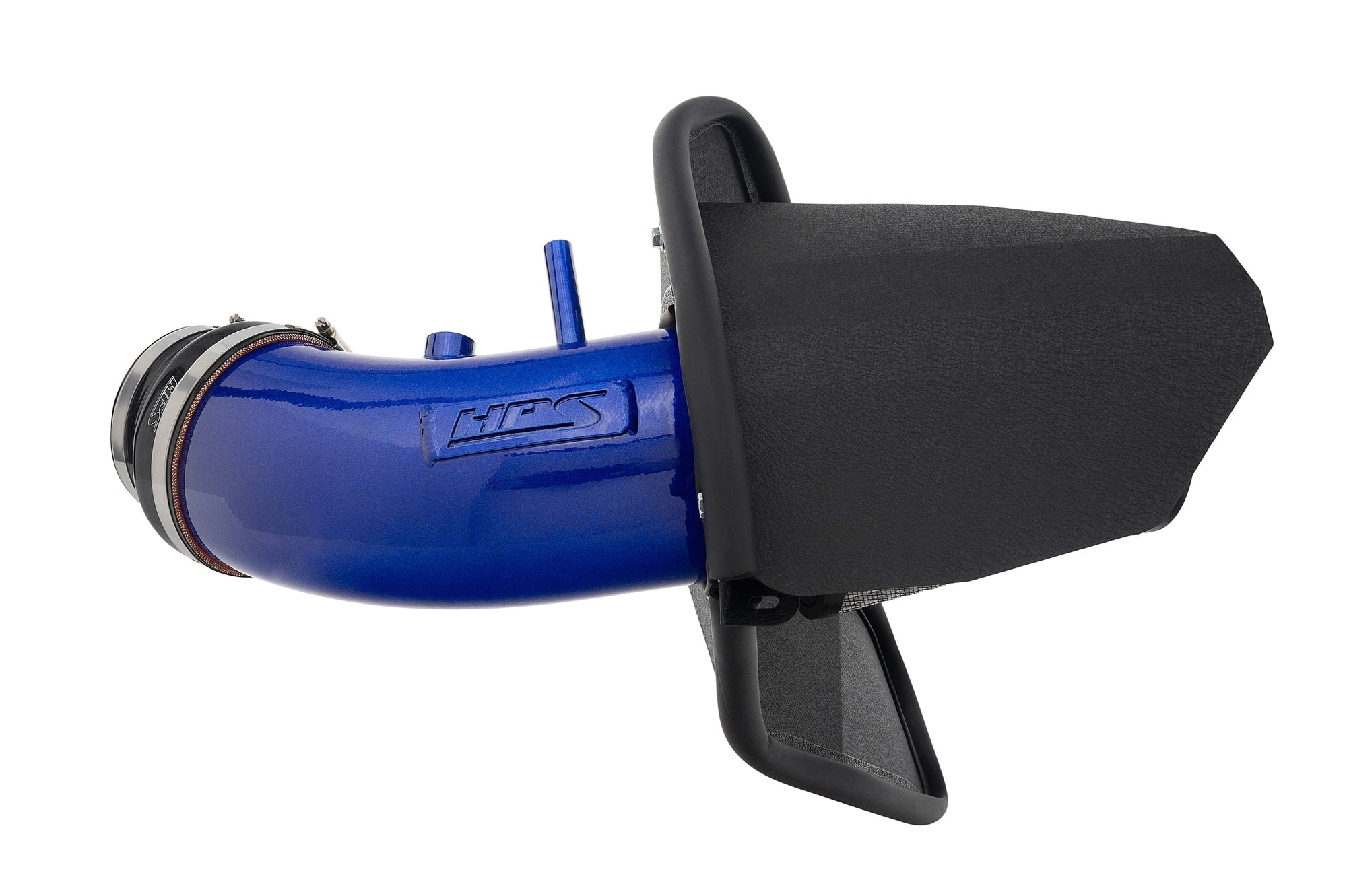 HPS Performance Blue Cold Air Intake Kit 2019-2023 Dodge Charger Hellcat 6.2L V8 Supercharged 827-681BL