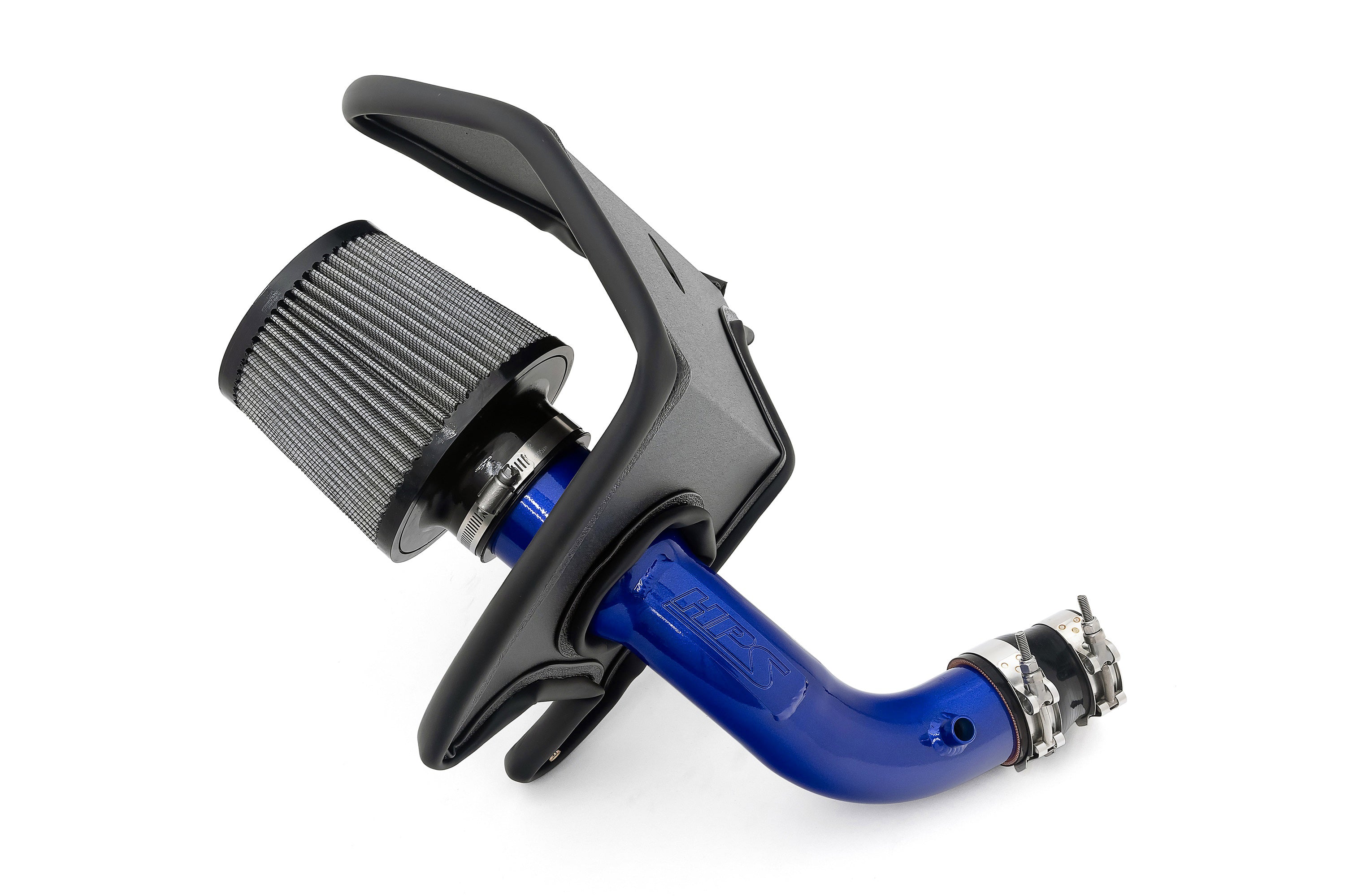 HPS Performance Blue Cold Air Intake with Heat Shield 2016-2019 Chevy Cruze 1.4L Turbo 827-709BL